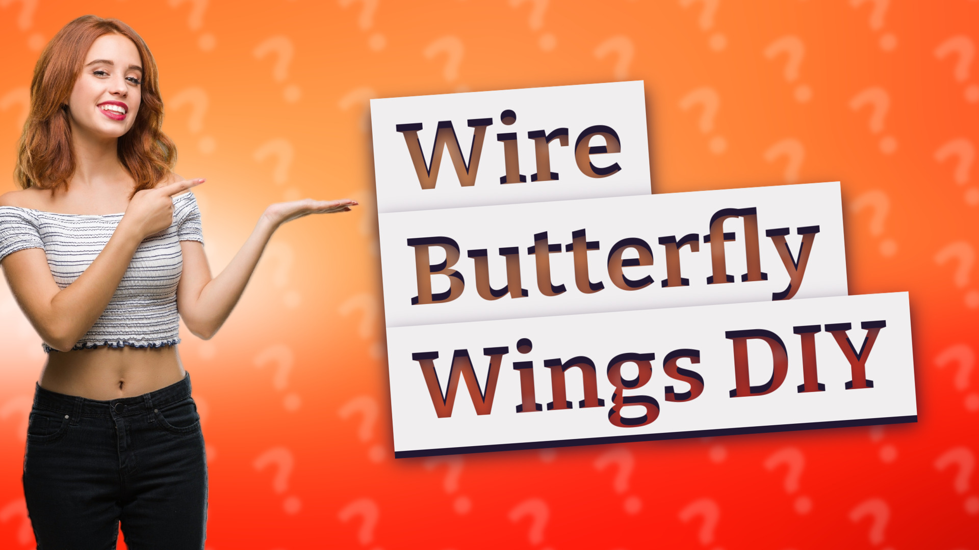 Wire Butterfly Wings DIY