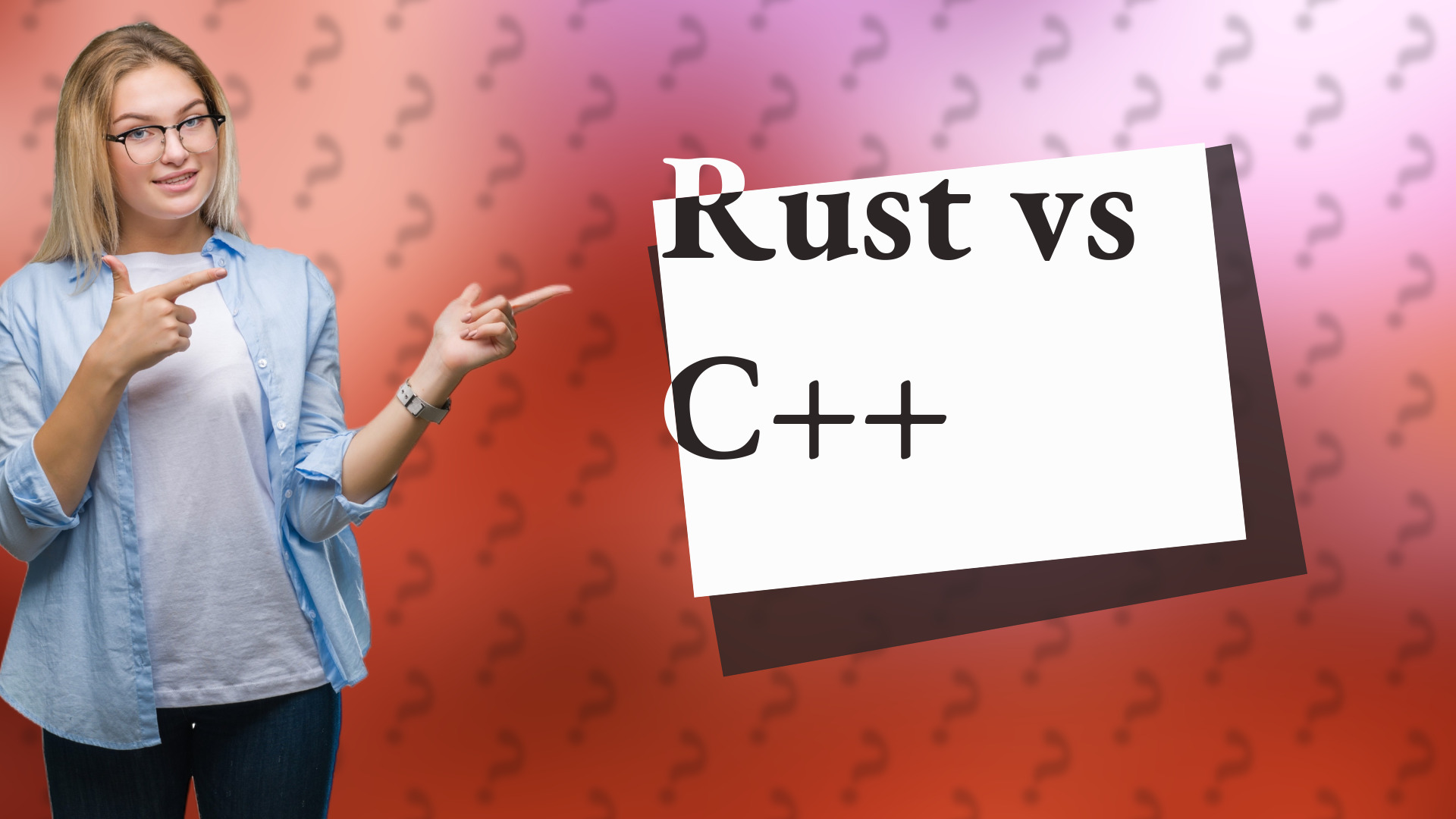 Rust vs C++