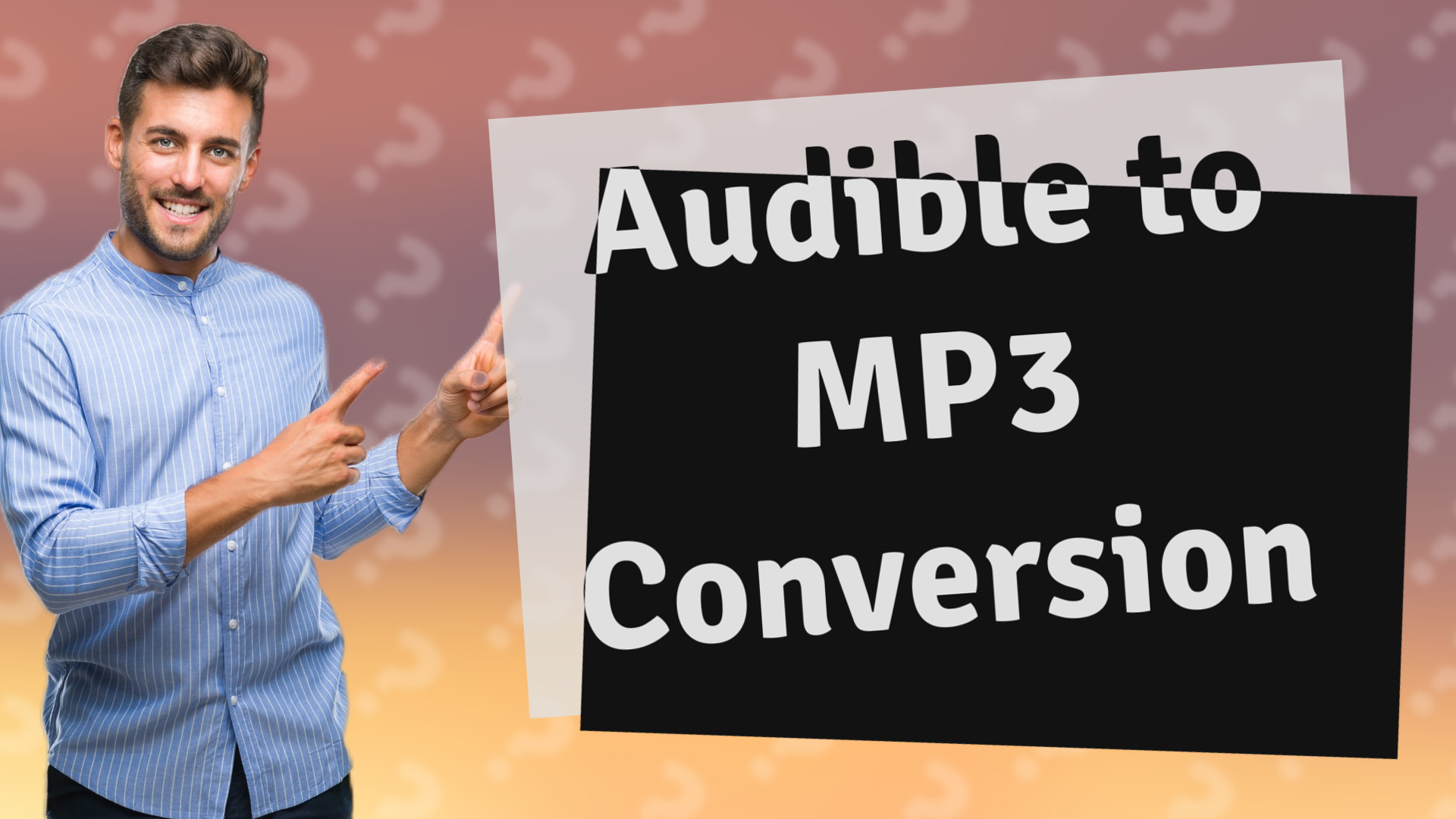 Audible to MP3 Conversion