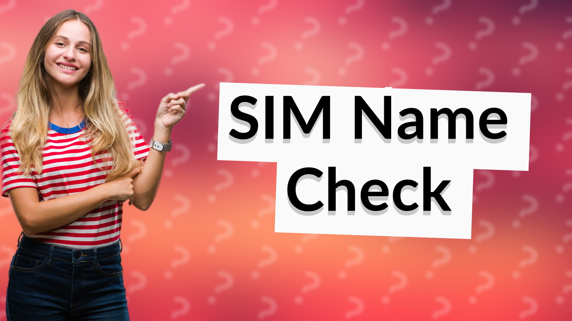 SIM Name Check