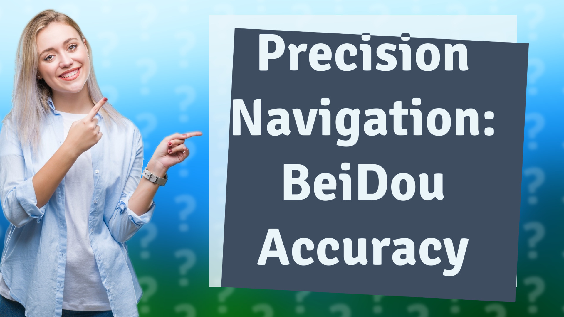 Precision Navigation: BeiDou Accuracy