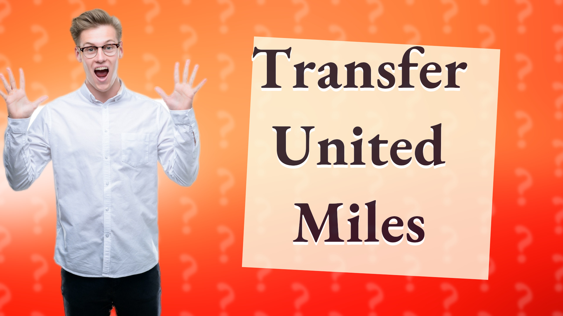 Transfer United Miles