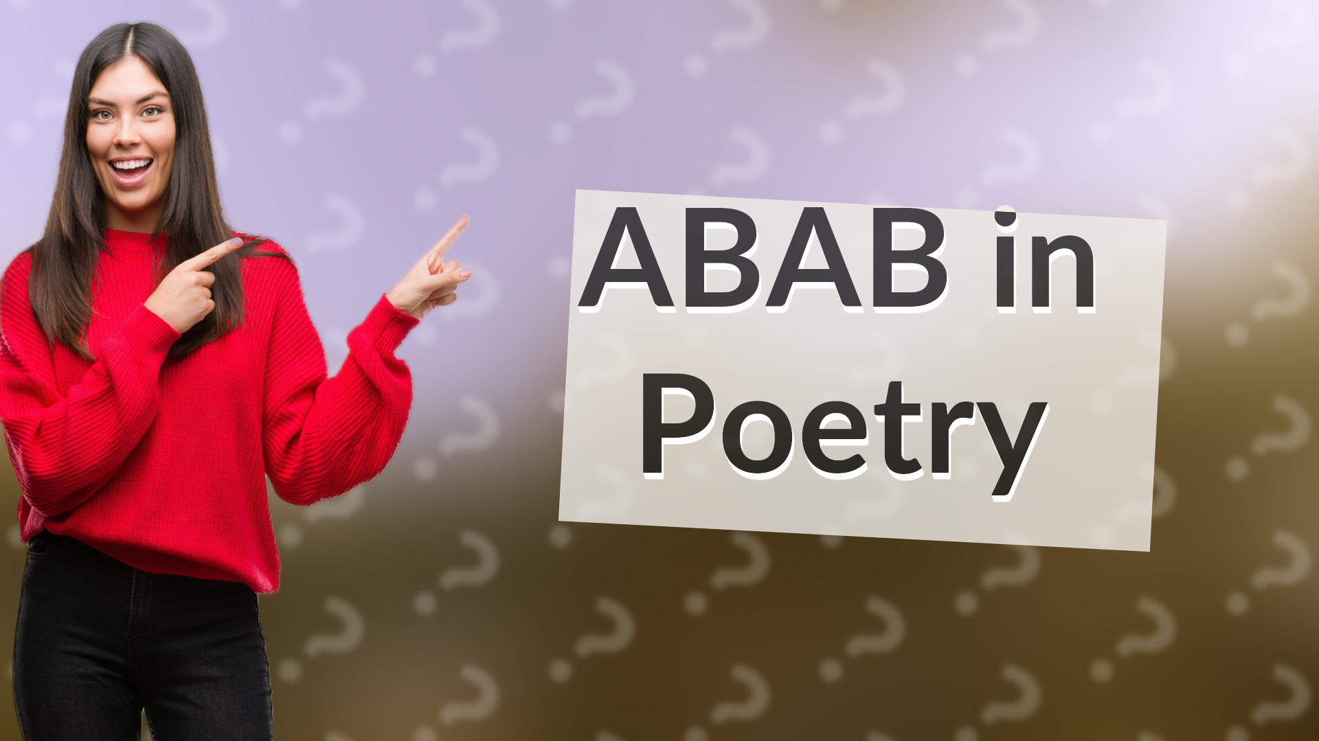 ABAB in Poetry