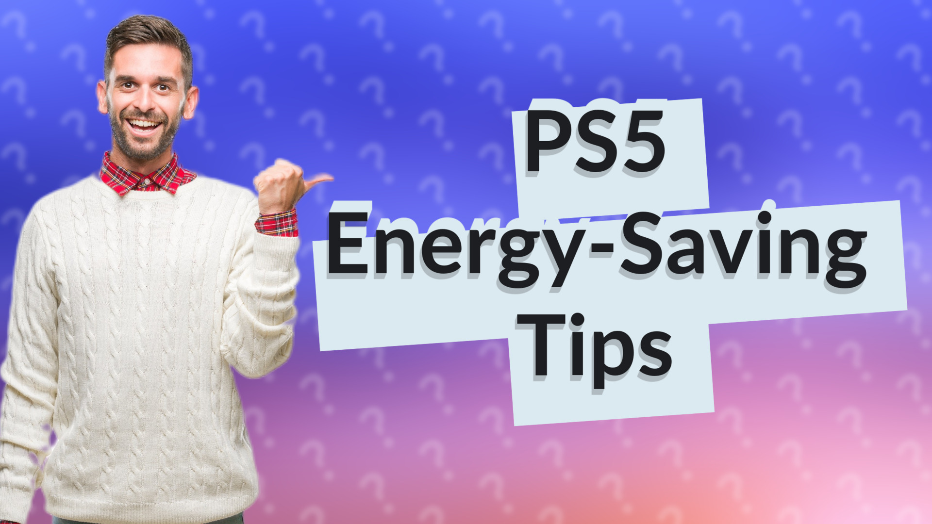 PS5 Energy-Saving Tips