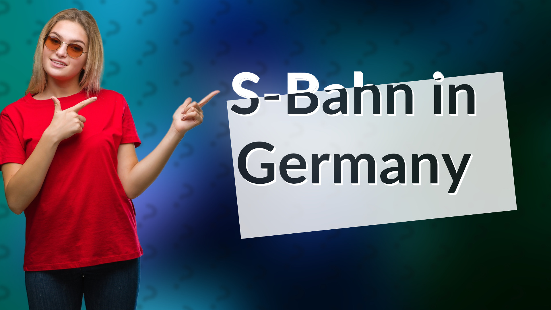 S-Bahn in Germany