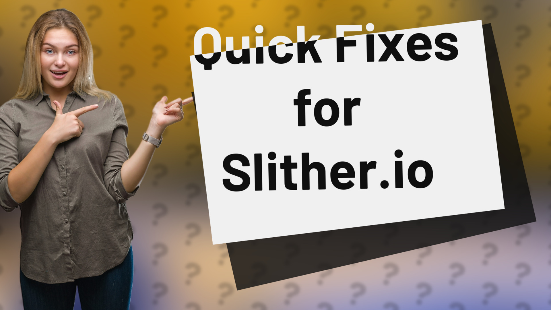 Quick Fixes for Slither.io