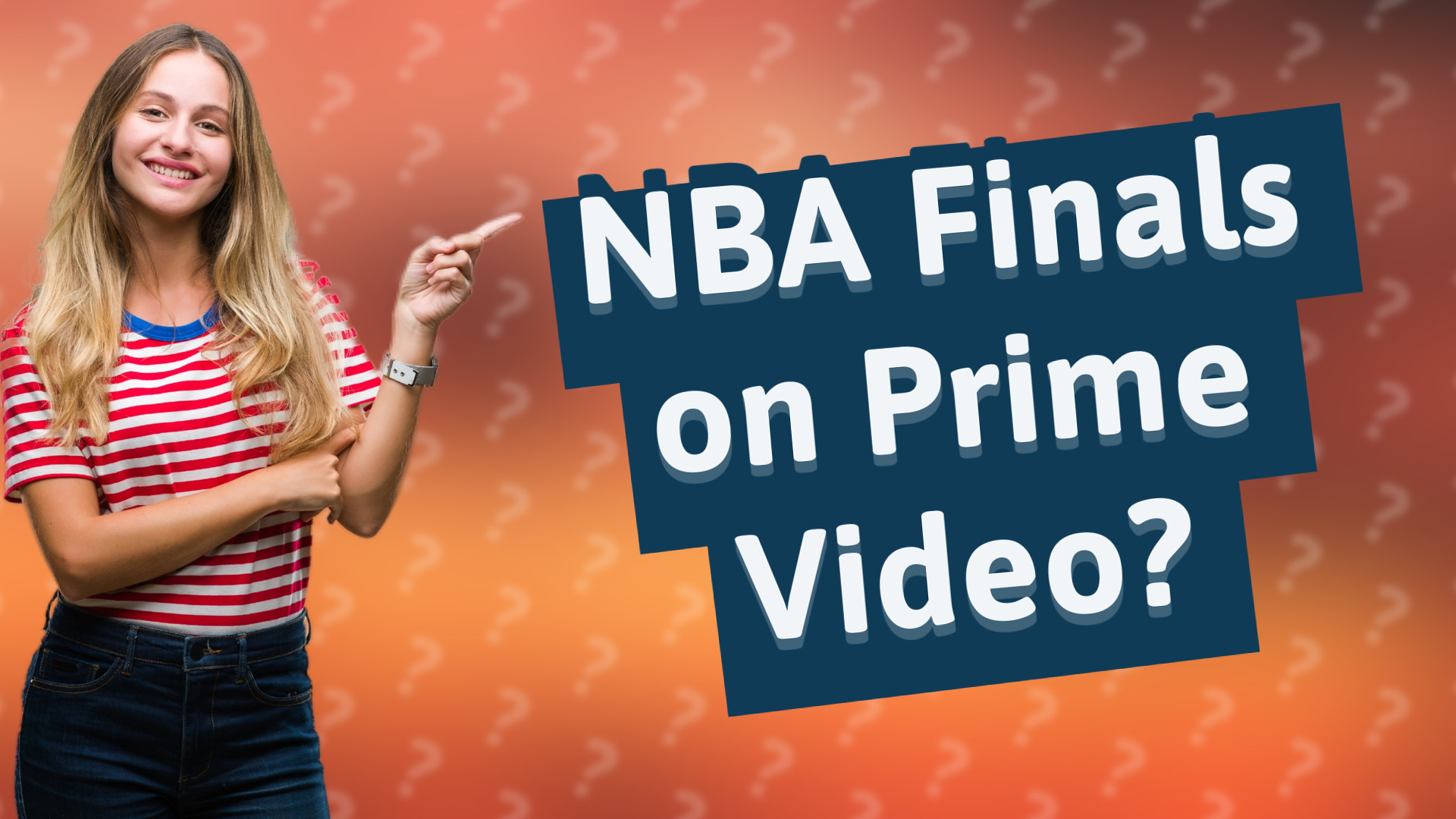 NBA Finals on Prime Video?