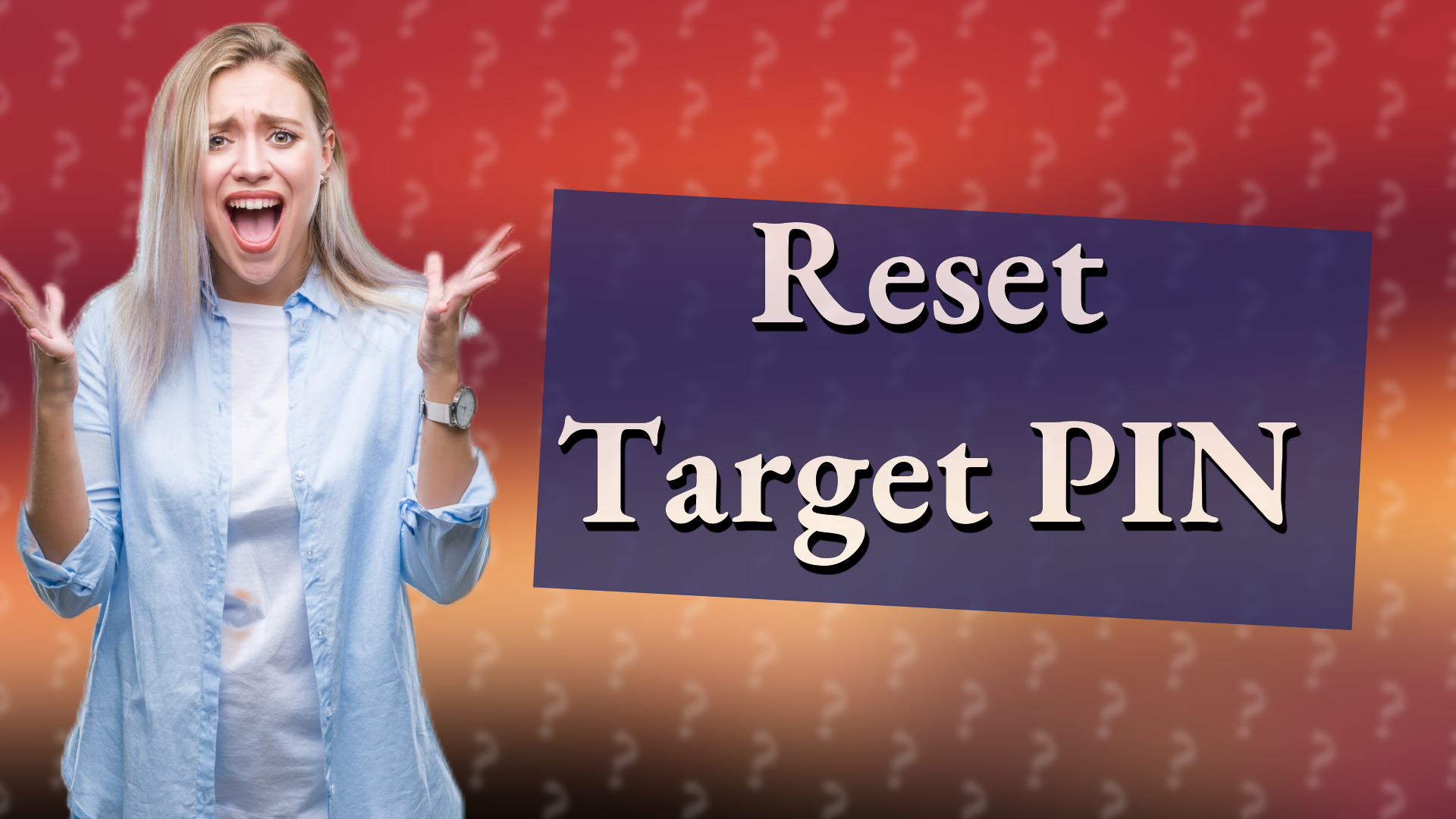 Reset Target PIN