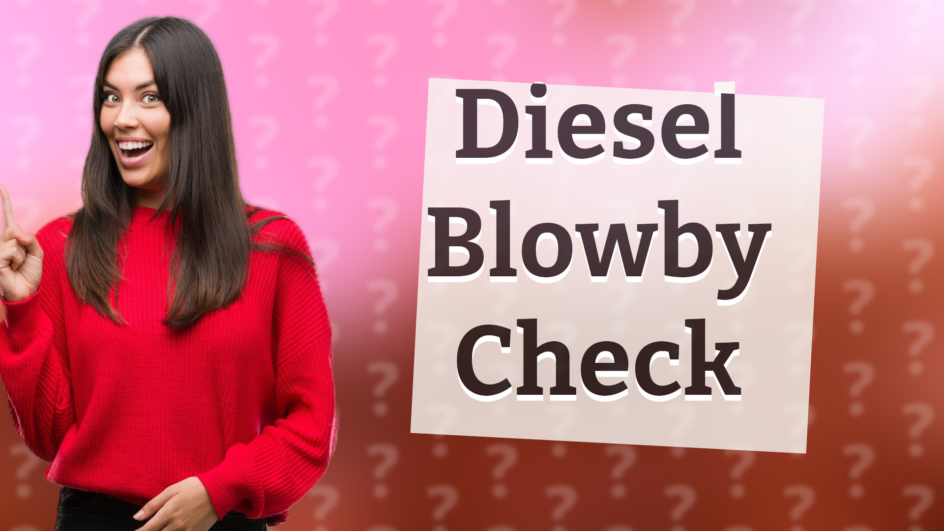 Diesel Blowby Check