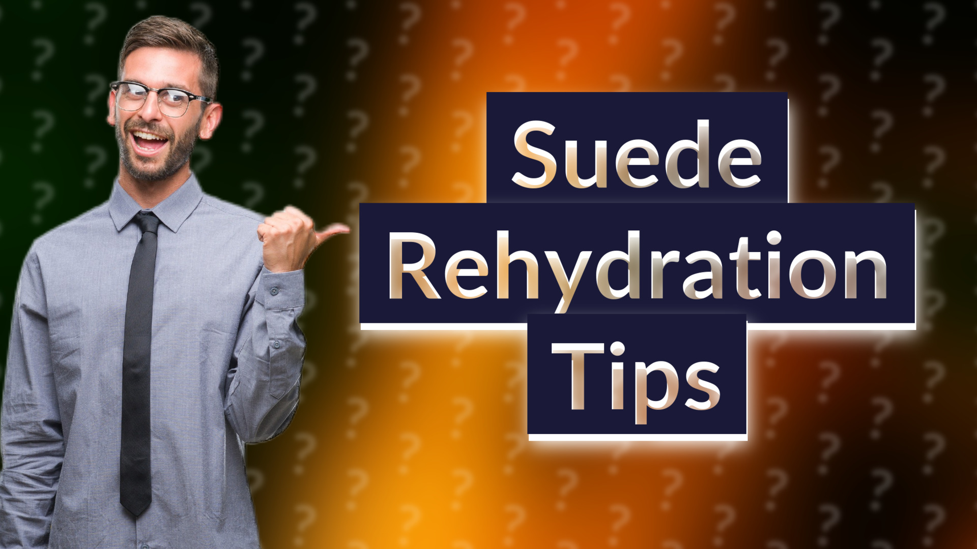 Suede Rehydration Tips