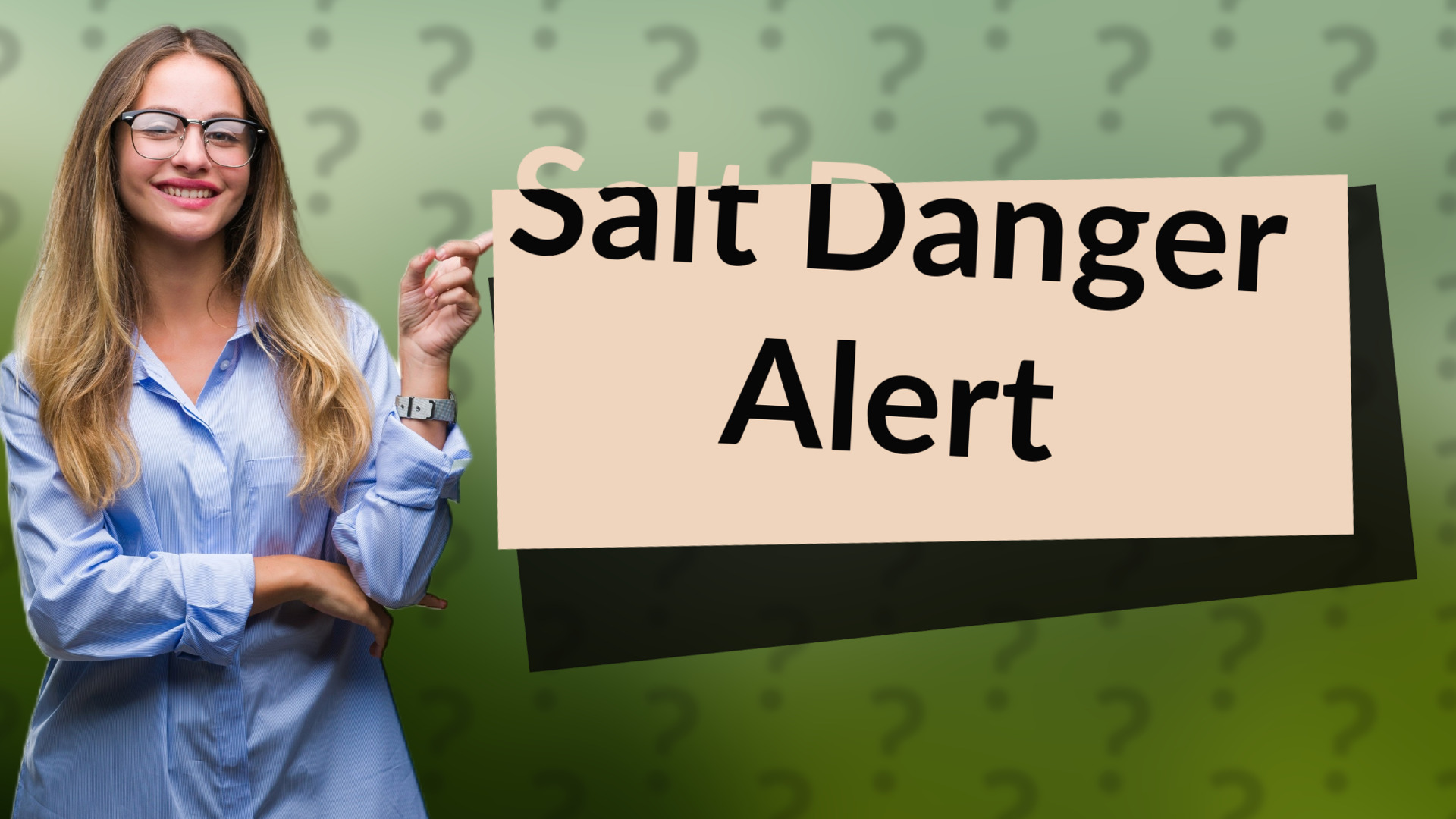 Salt Danger Alert