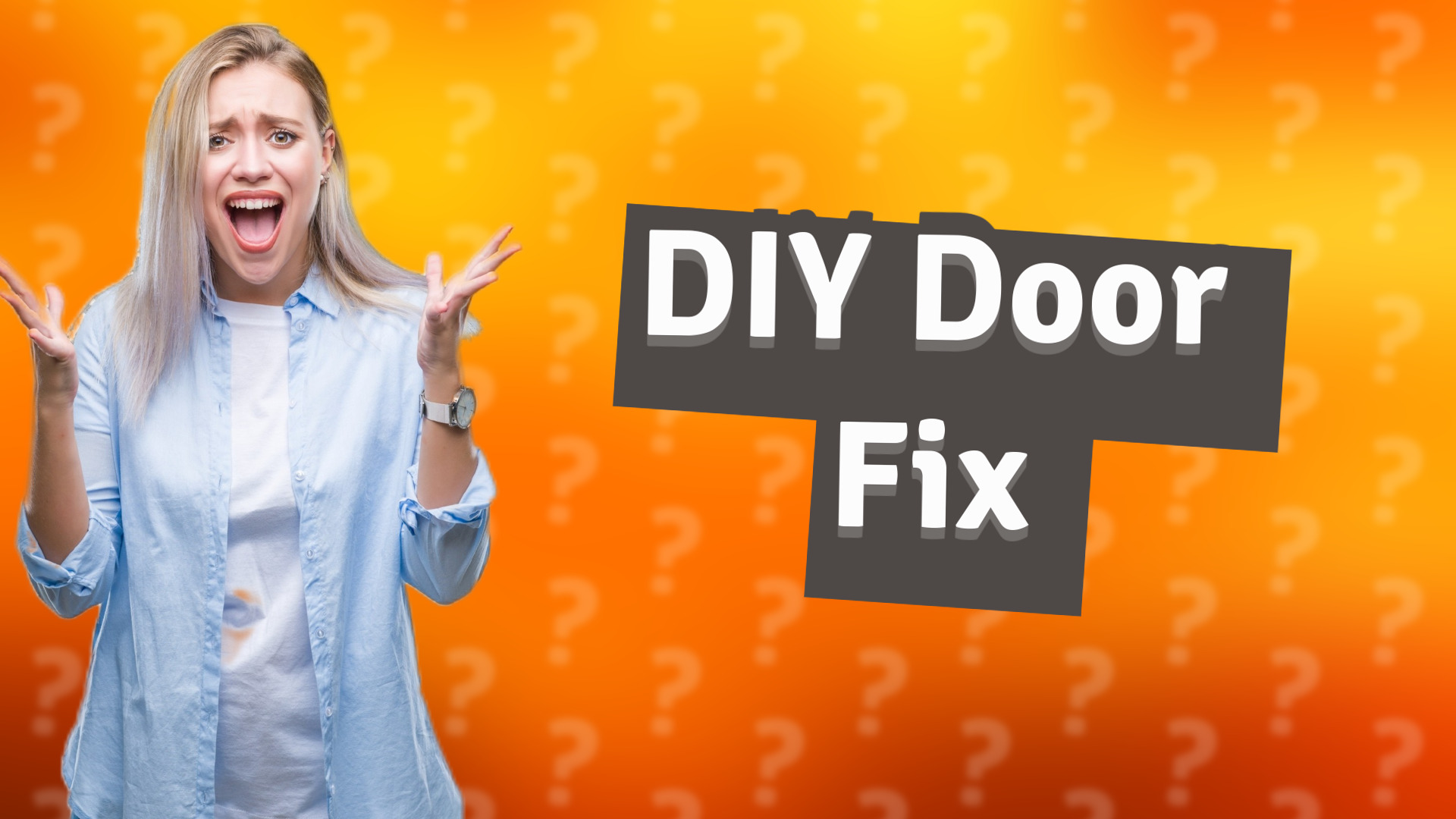 DIY Door Fix