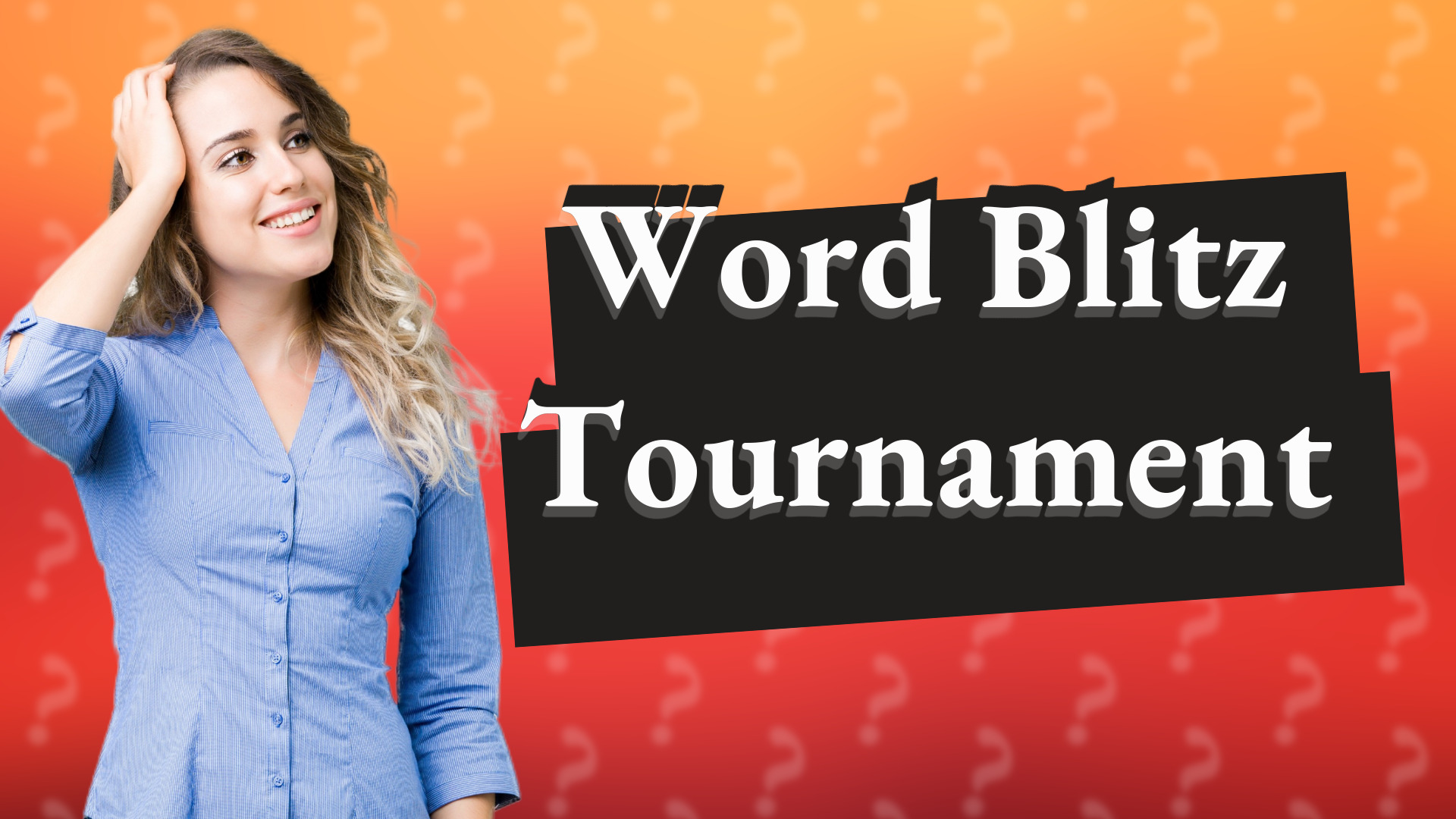 Word Blitz Tournament
