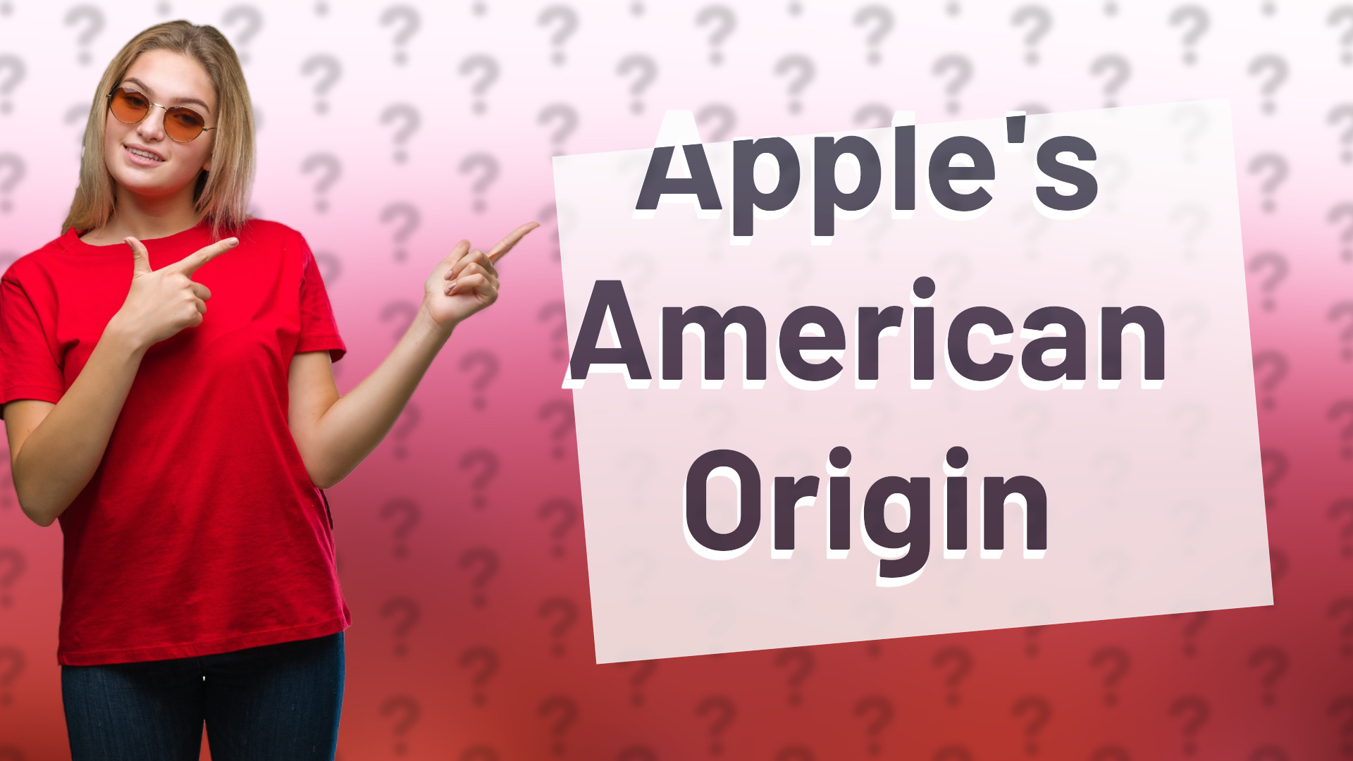 Apple's American Origin