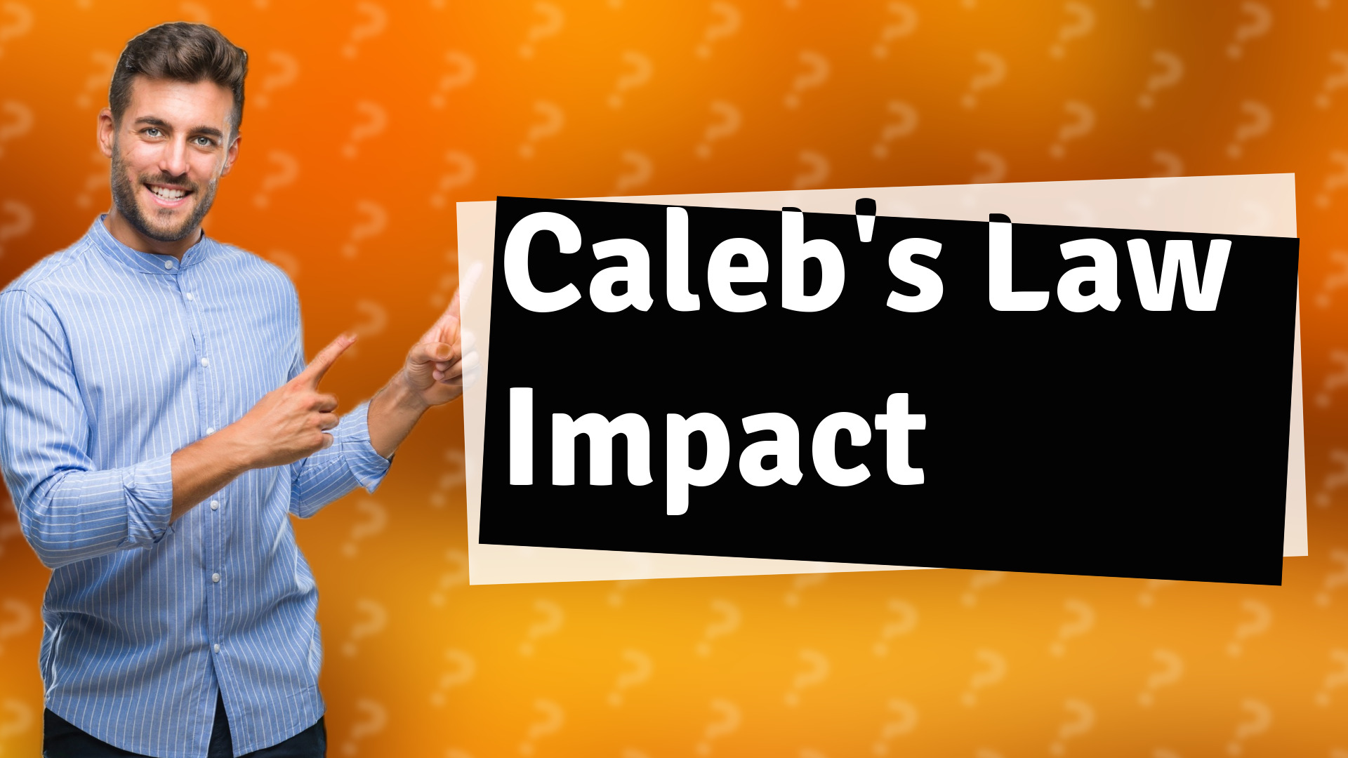 Caleb's Law Impact