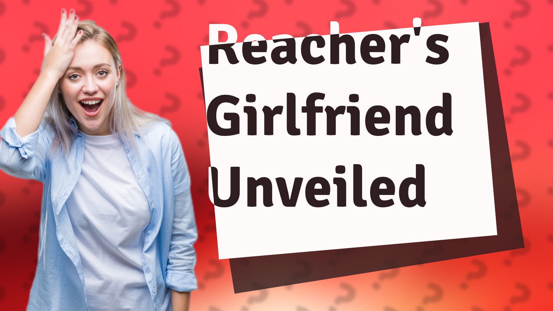 Reacher's Girlfriend Unveiled
