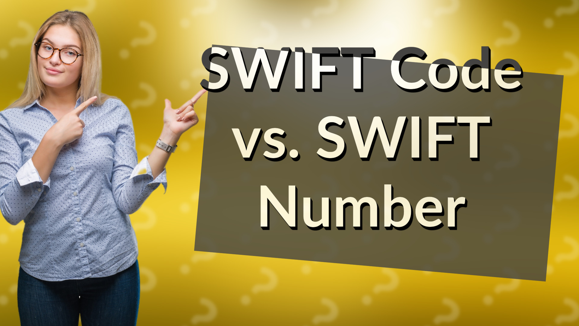 SWIFT Code vs. SWIFT Number