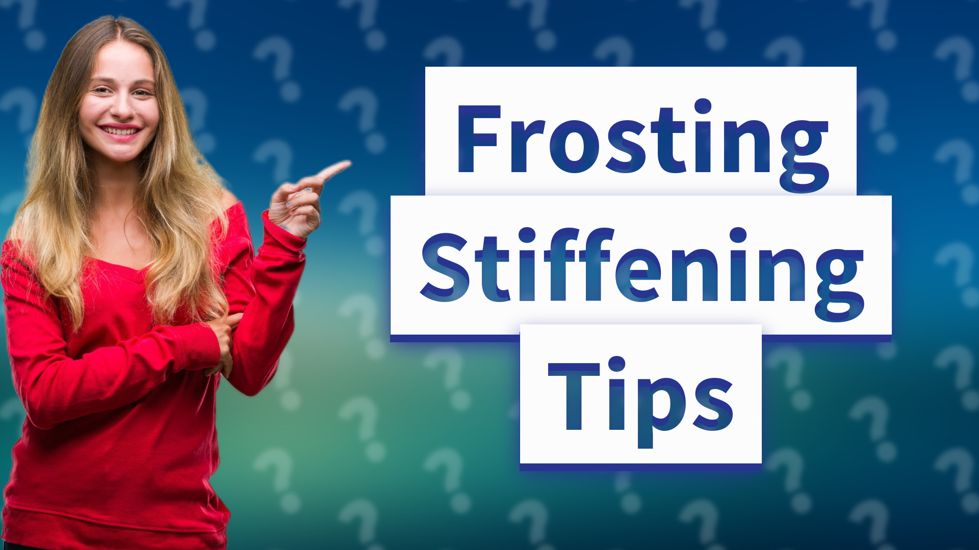 Frosting Stiffening Tips