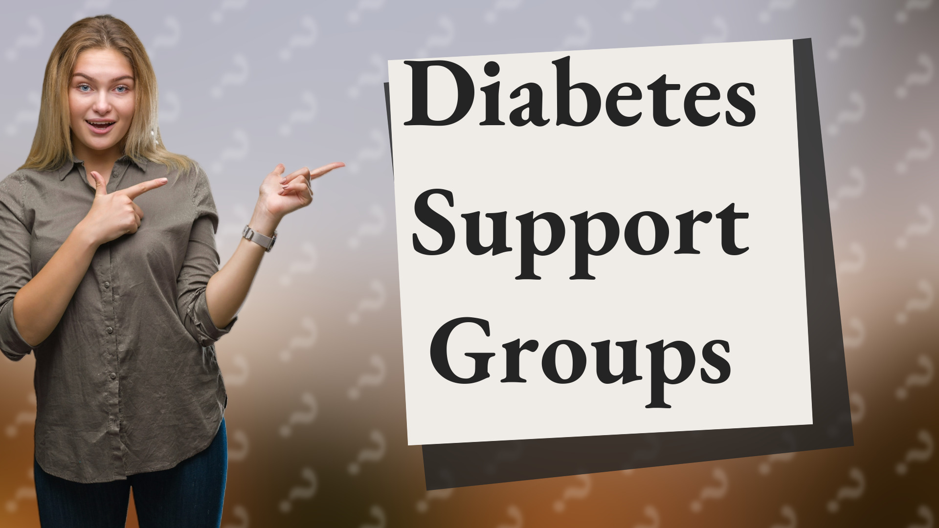 Diabetes Support Groups