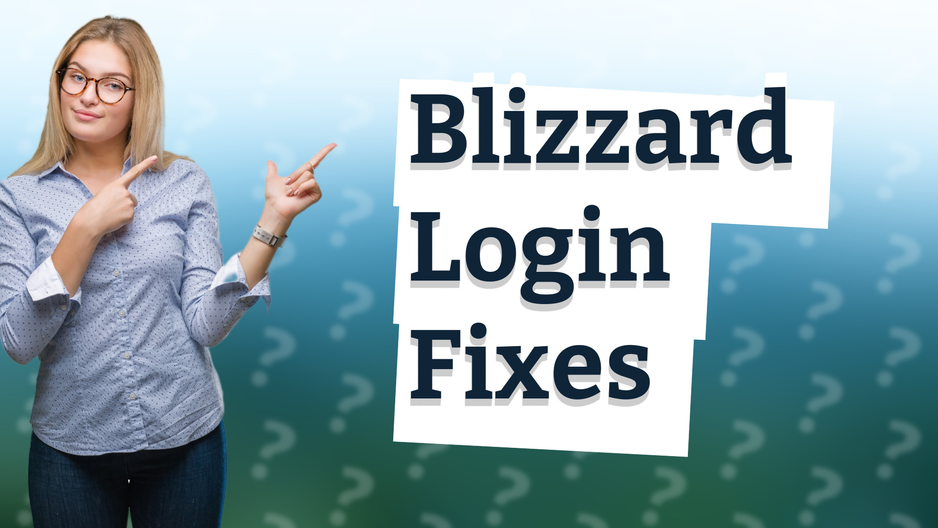 Blizzard Login Fixes