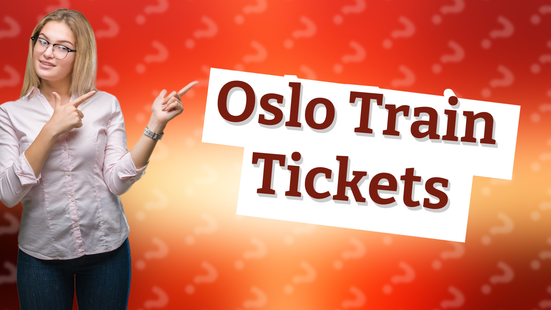Oslo Train Tickets