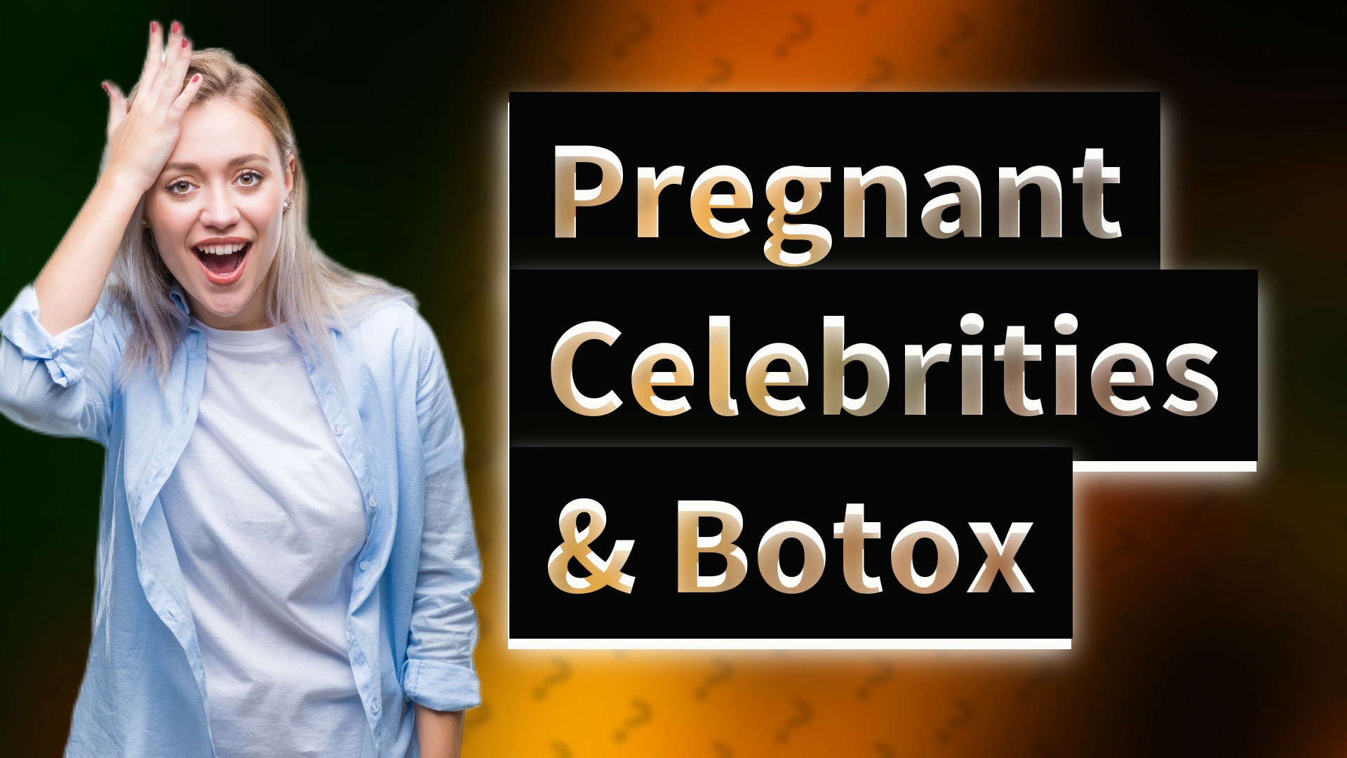 Pregnant Celebrities & Botox