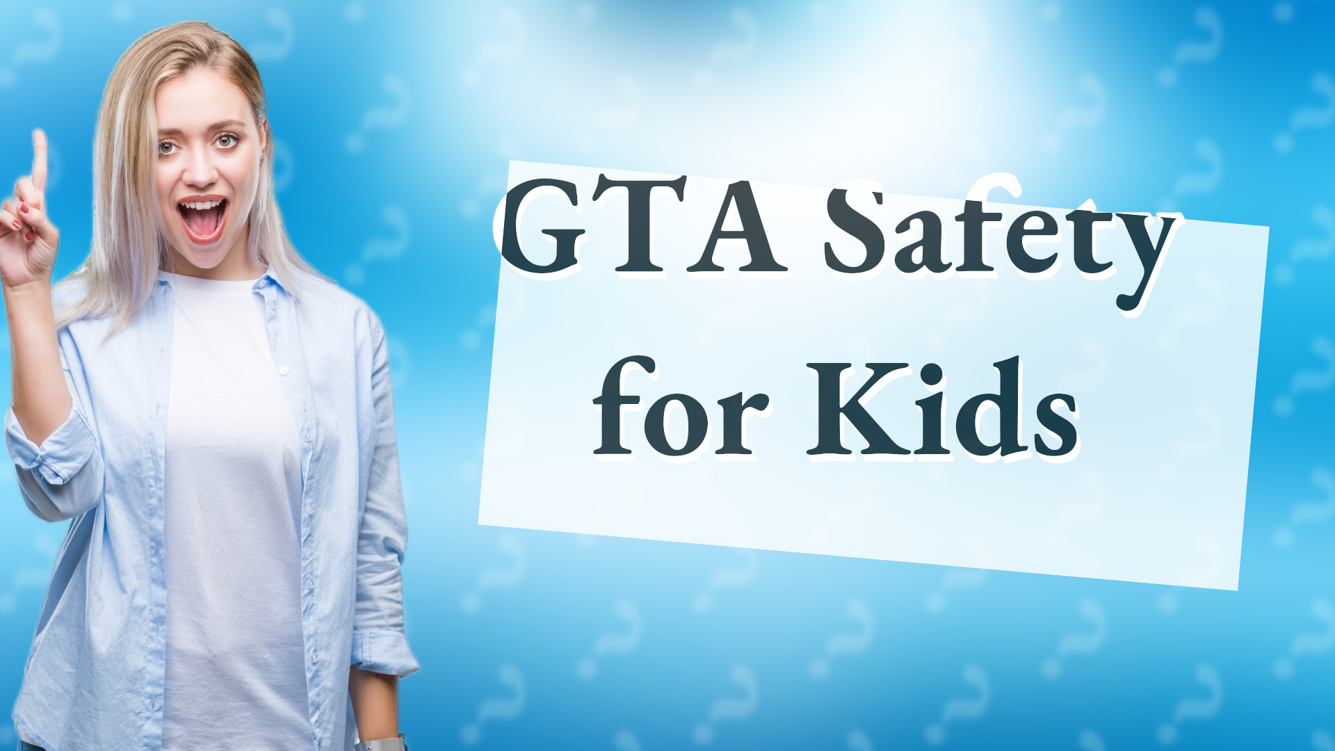 GTA Safety for Kids
