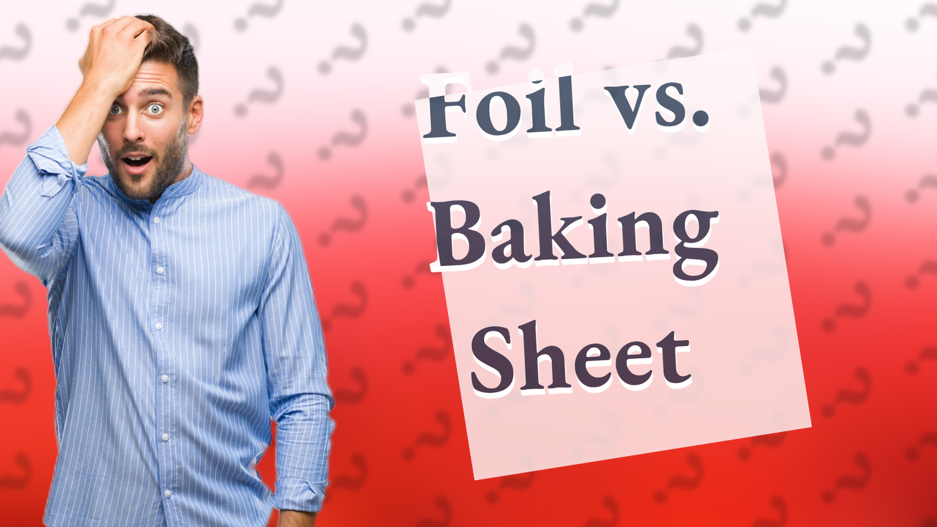 Foil vs. Baking Sheet