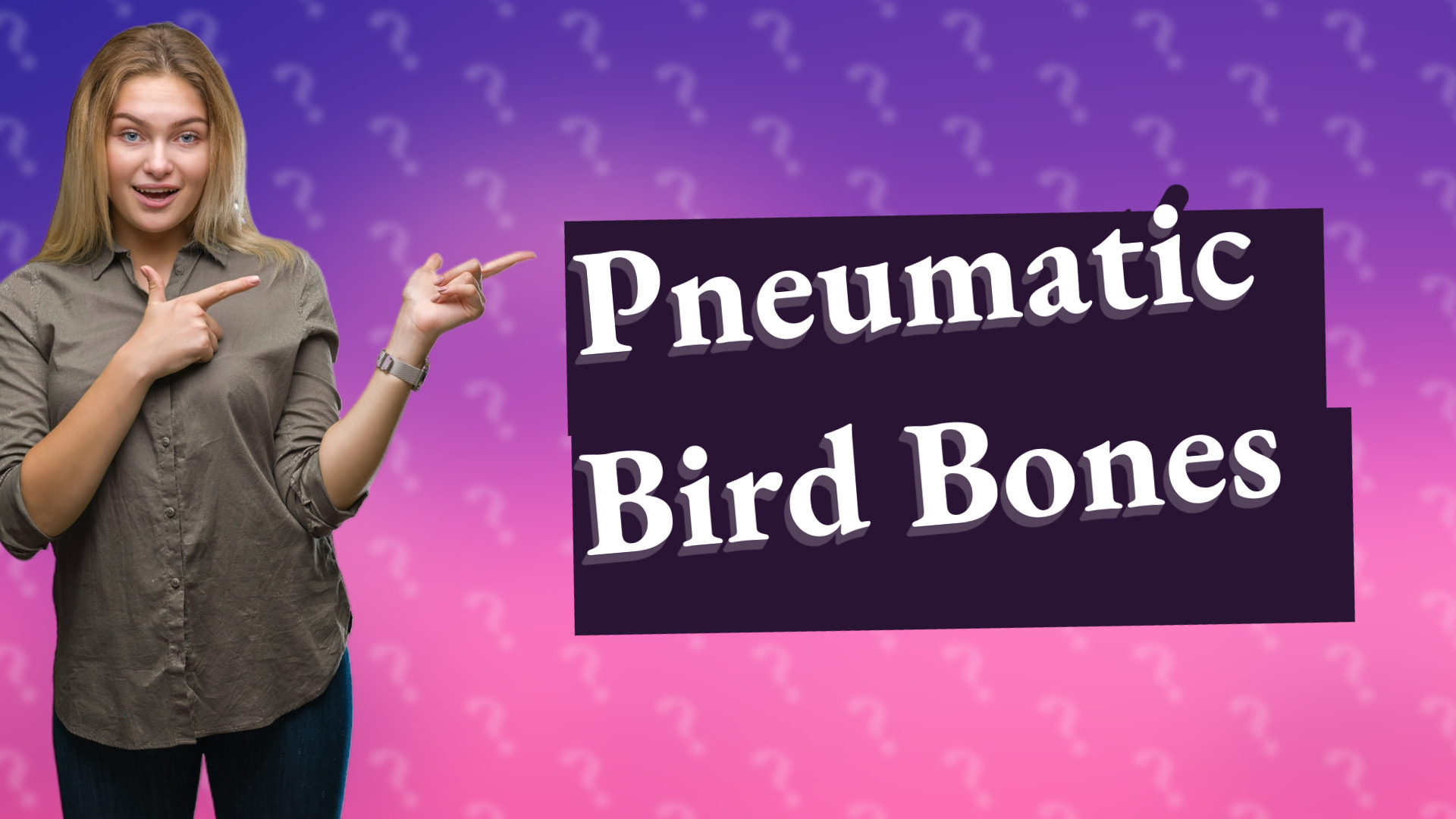 Pneumatic Bird Bones