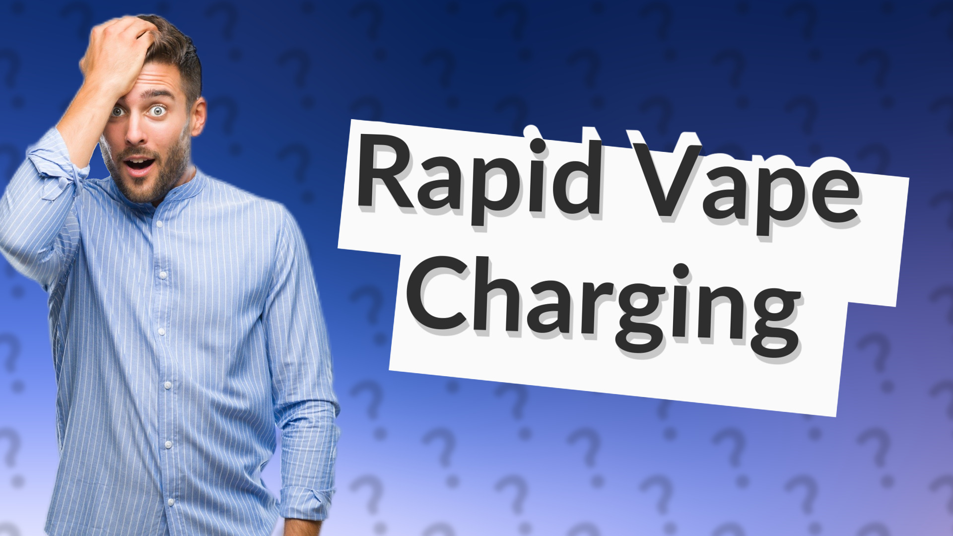 Rapid Vape Charging