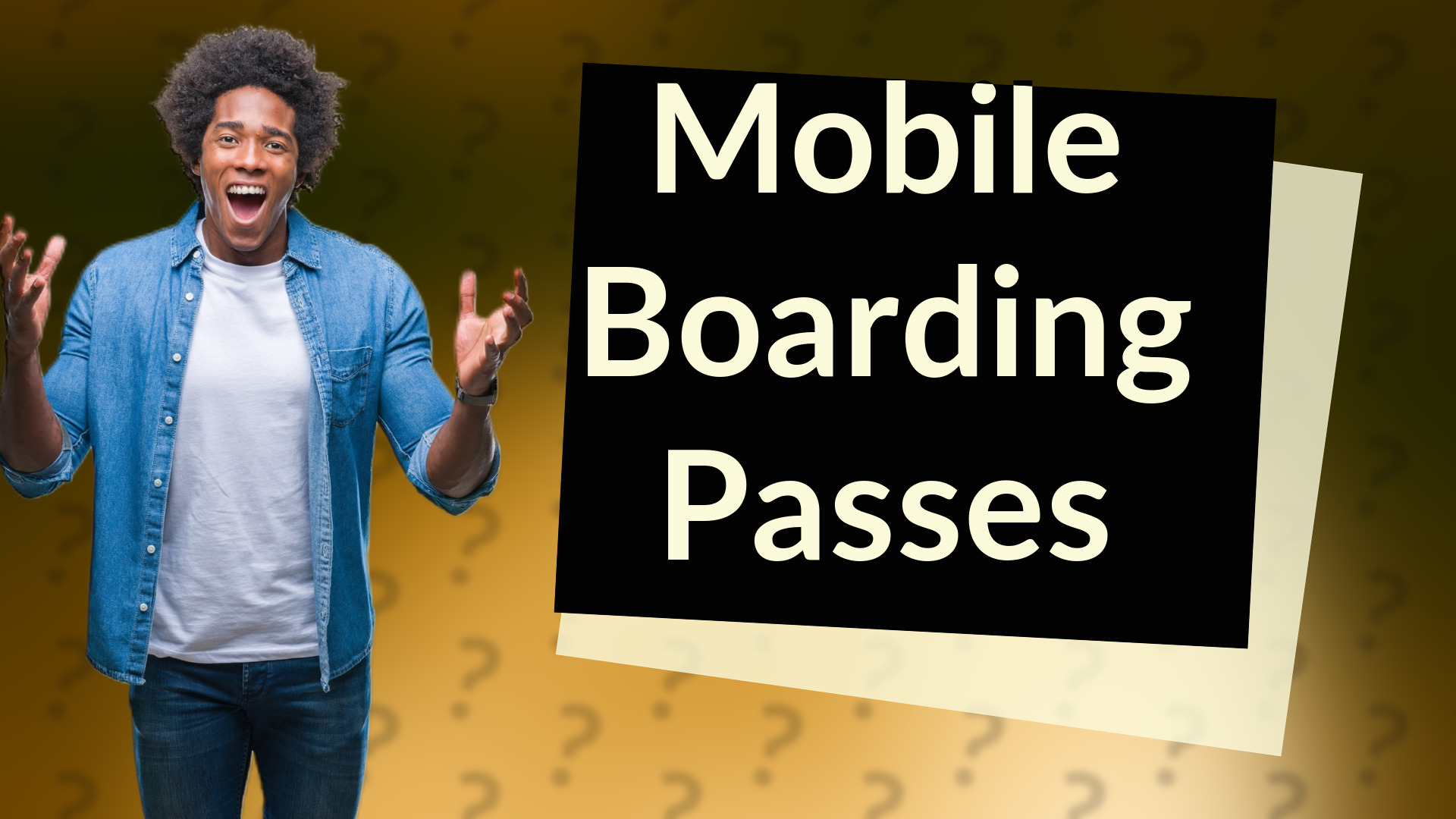 Mobile Boarding Passes