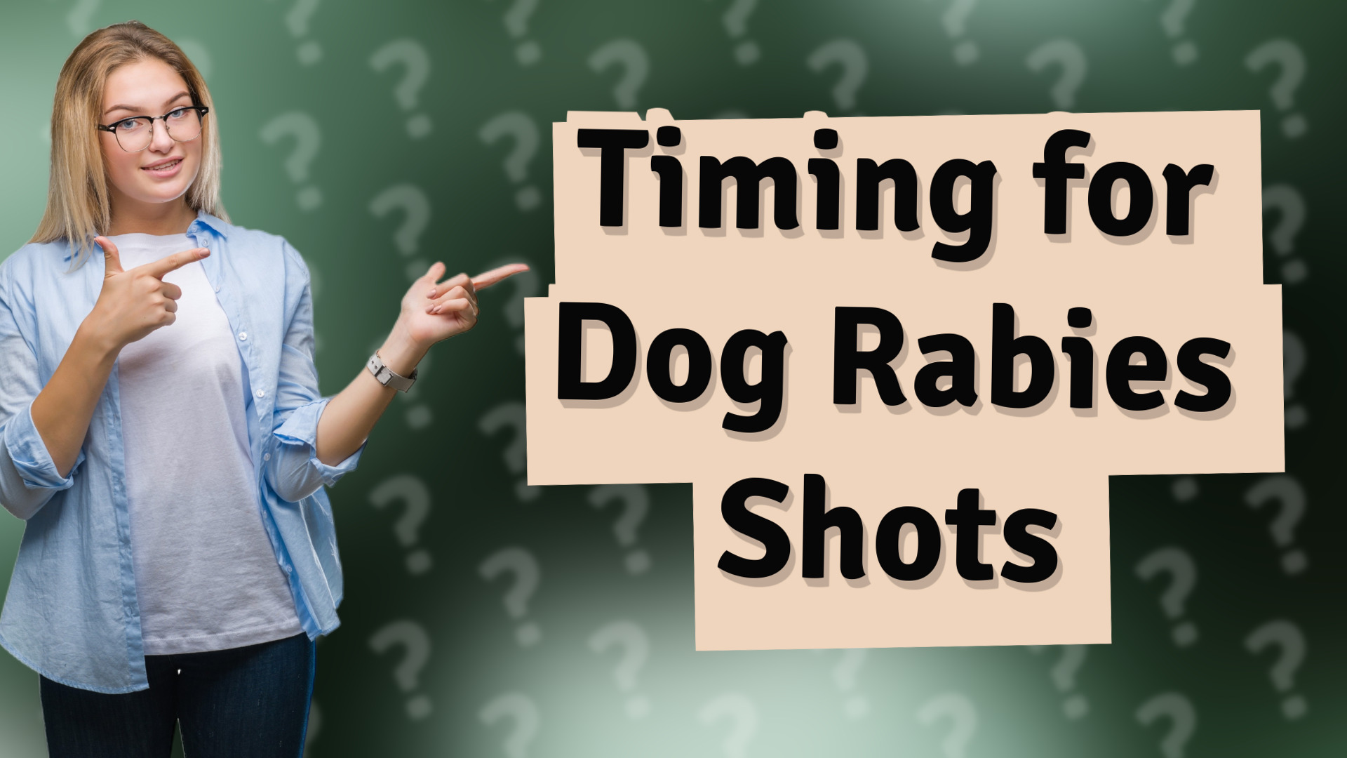 Timing for Dog Rabies Shots