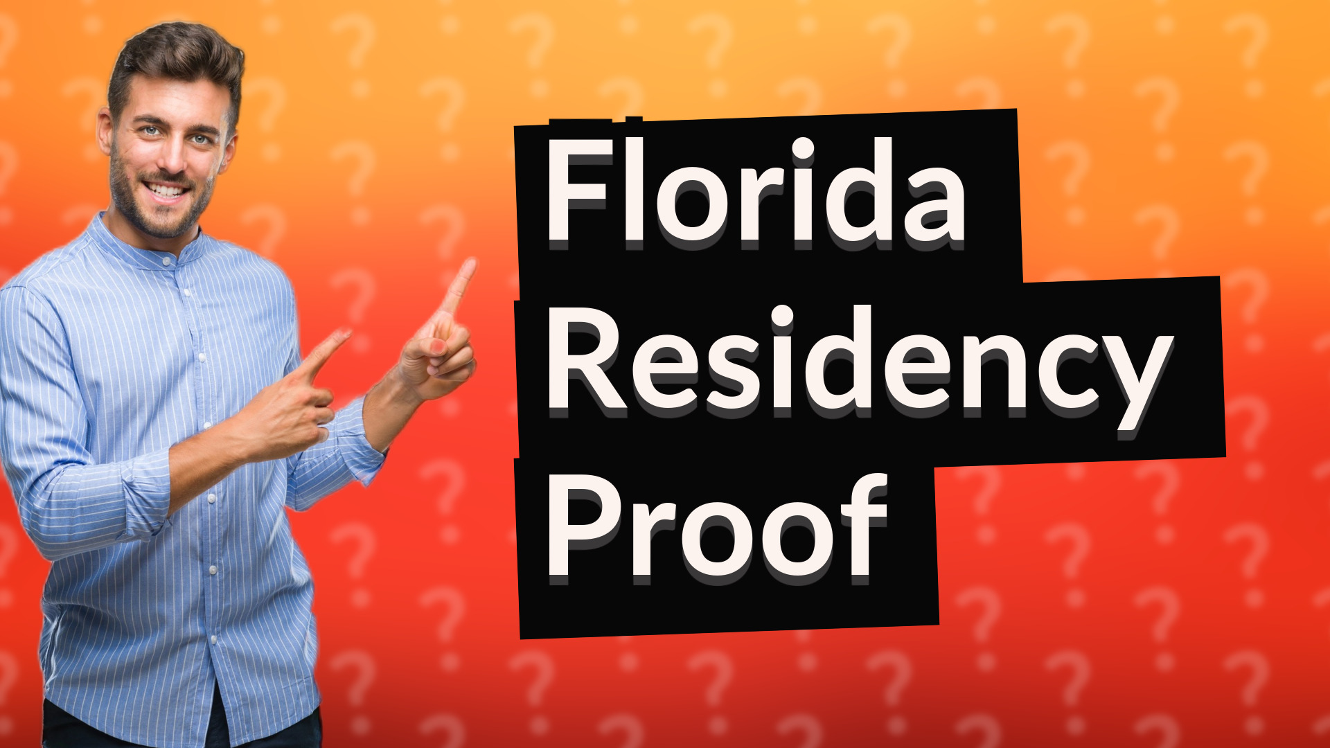 Florida Residency Proof