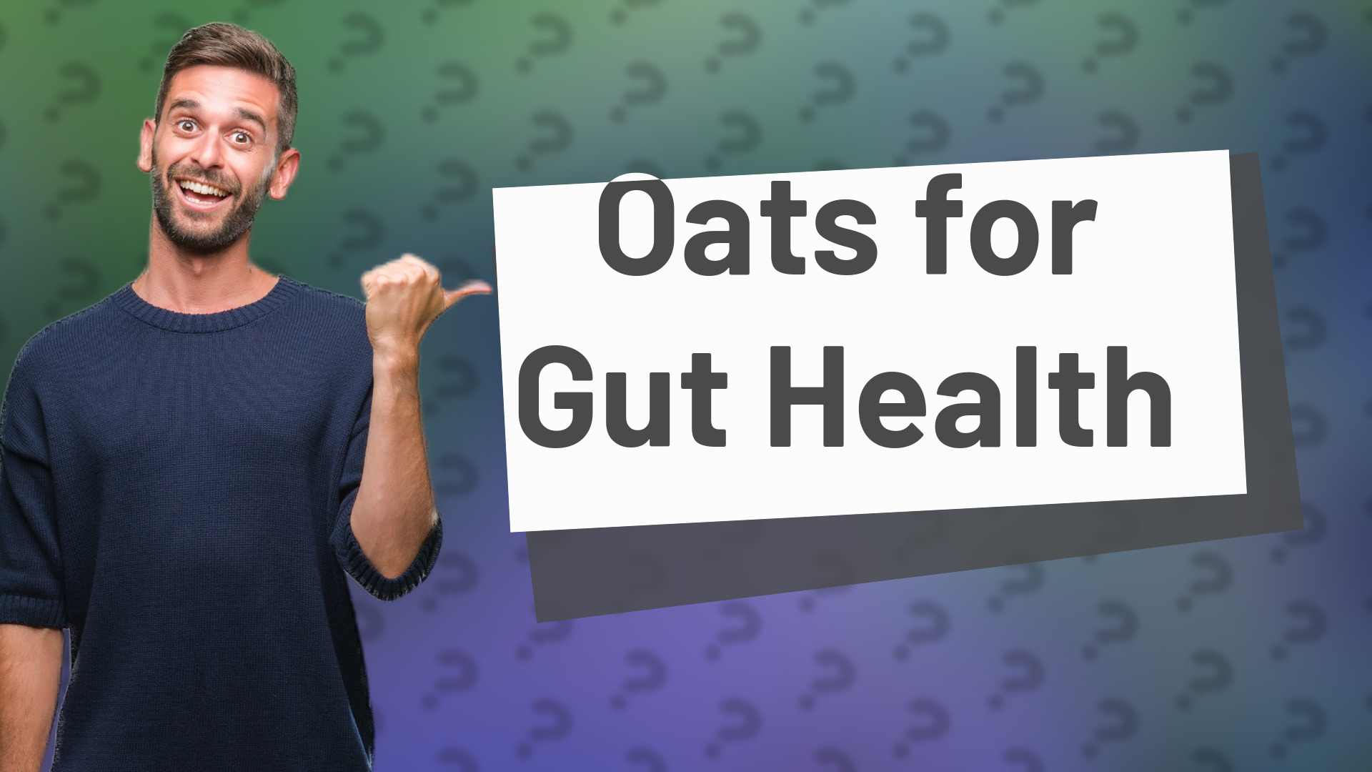 Oats for Gut Health
