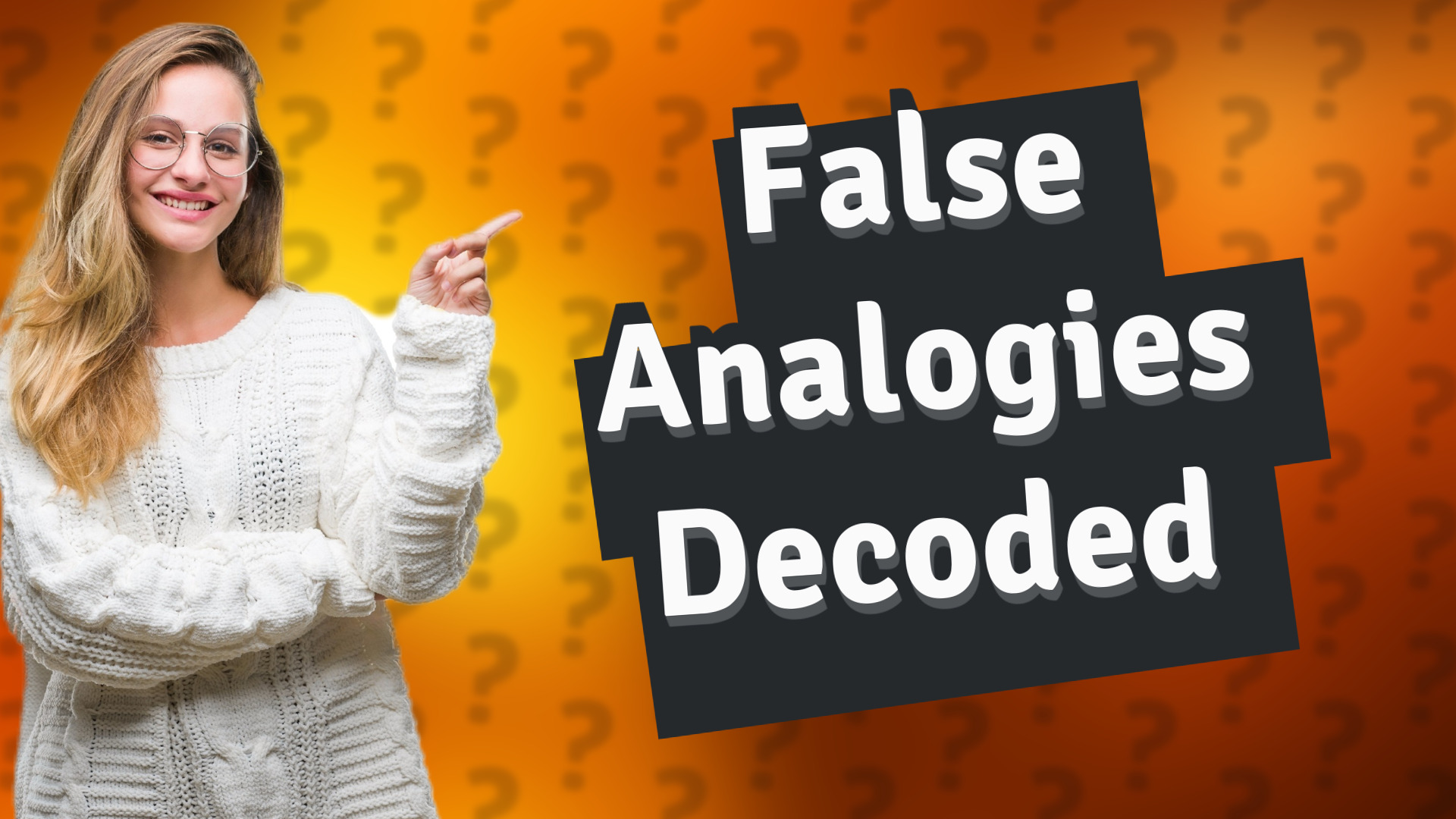False Analogies Decoded