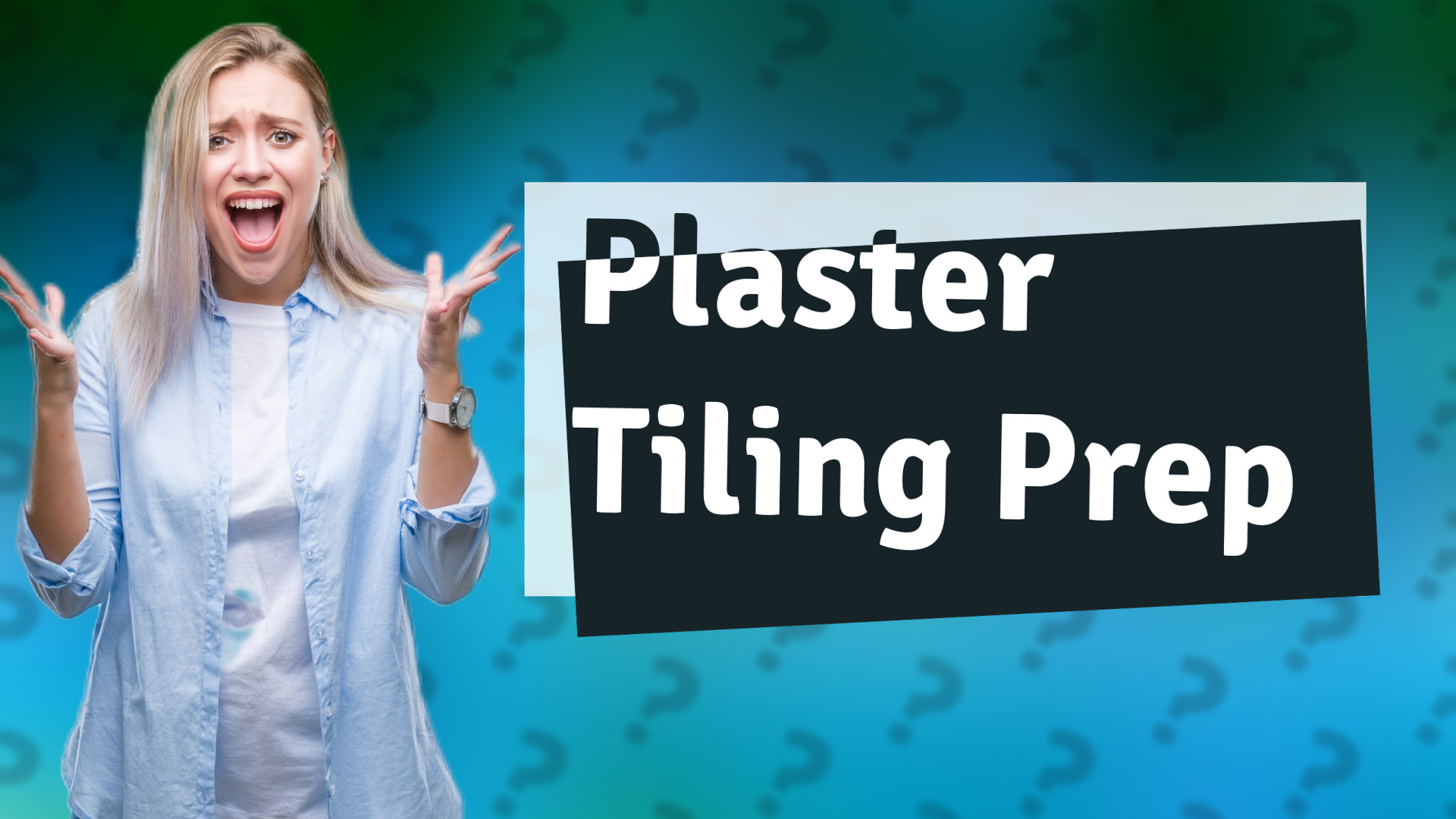 Plaster Tiling Prep