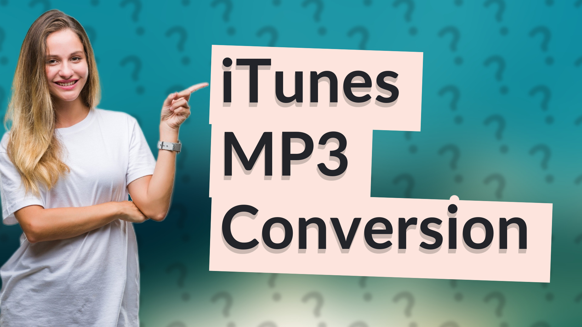 iTunes MP3 Conversion