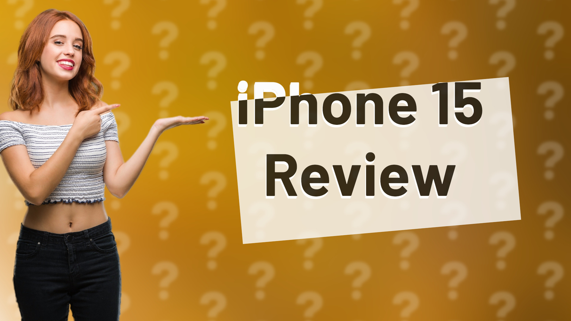 iPhone 15 Review