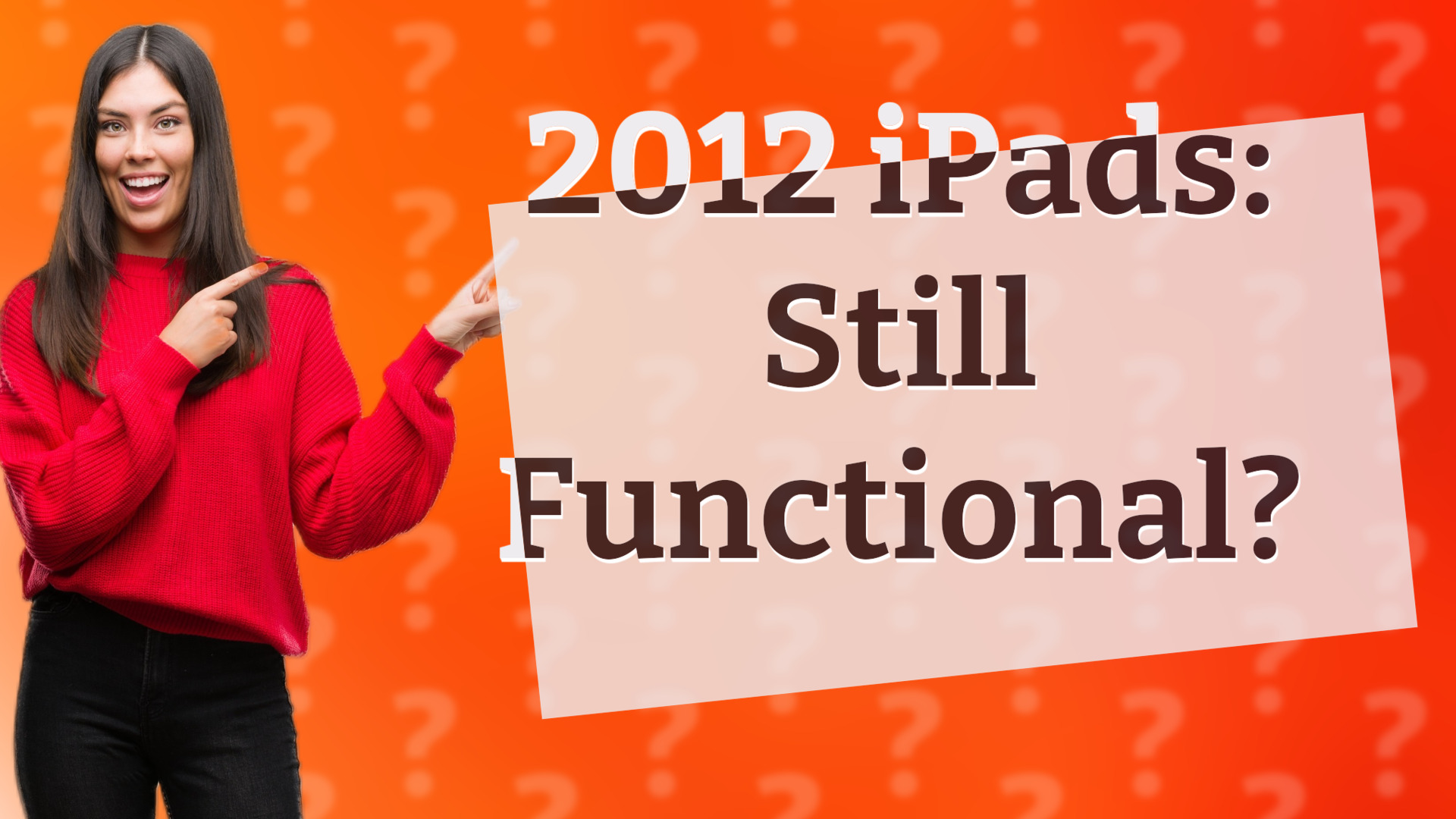 2012 iPads: Still Functional?