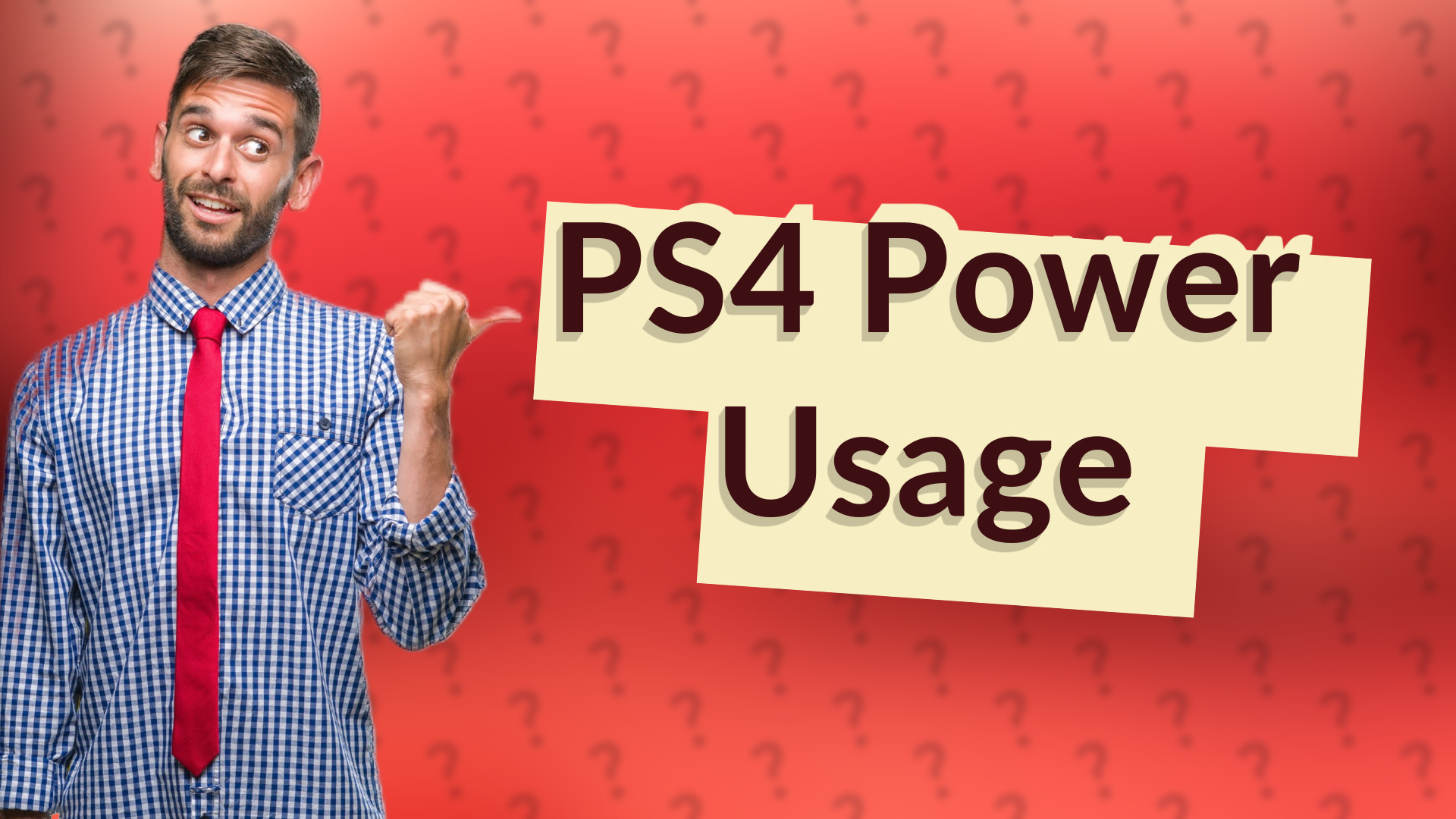 PS4 Power Usage