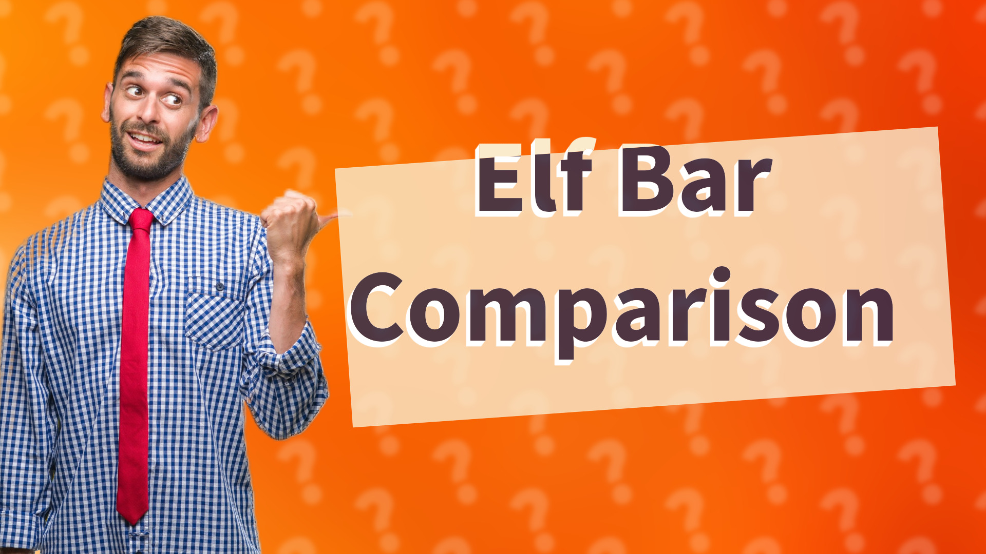 Elf Bar Comparison