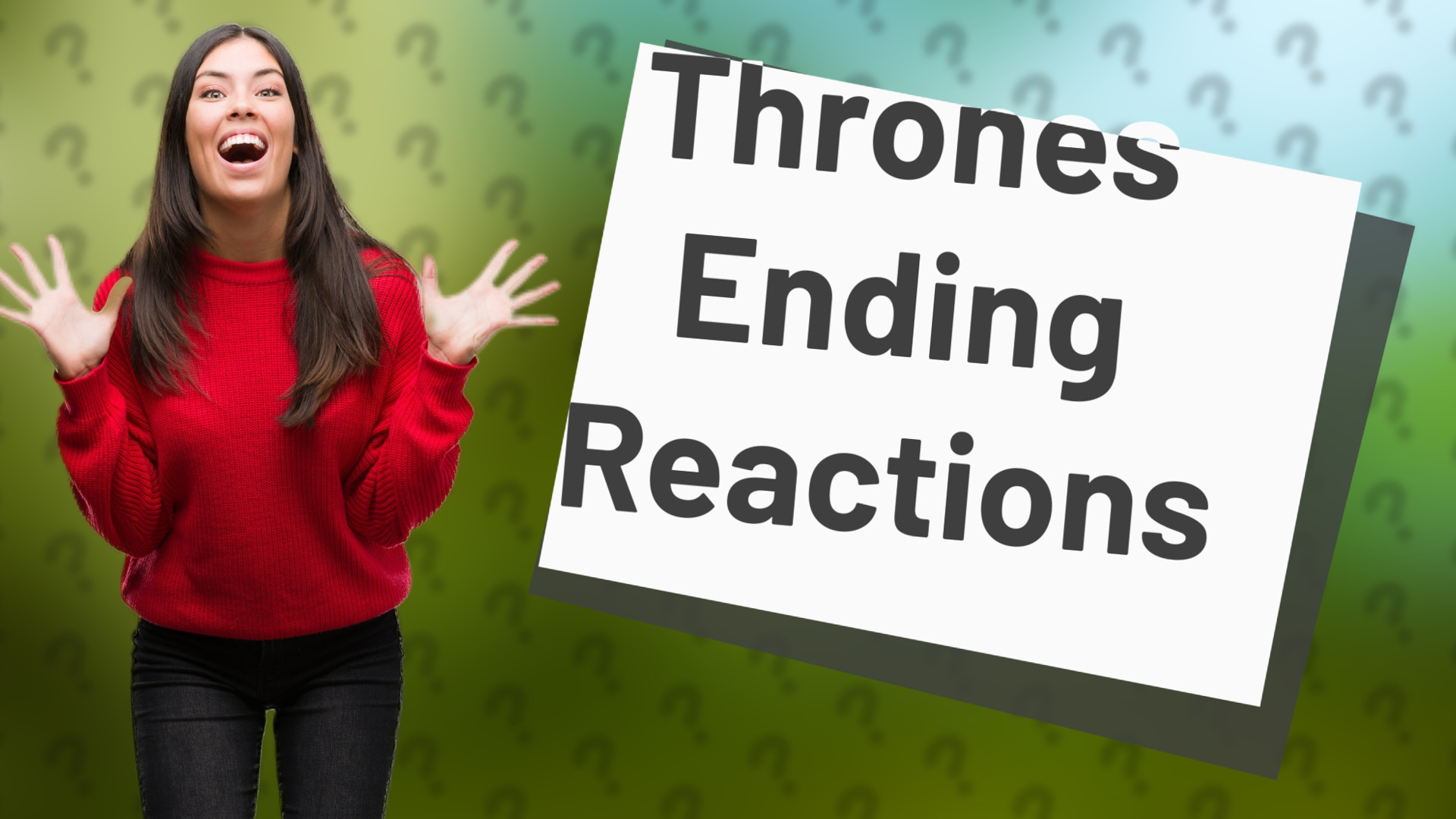 Thrones Ending Reactions