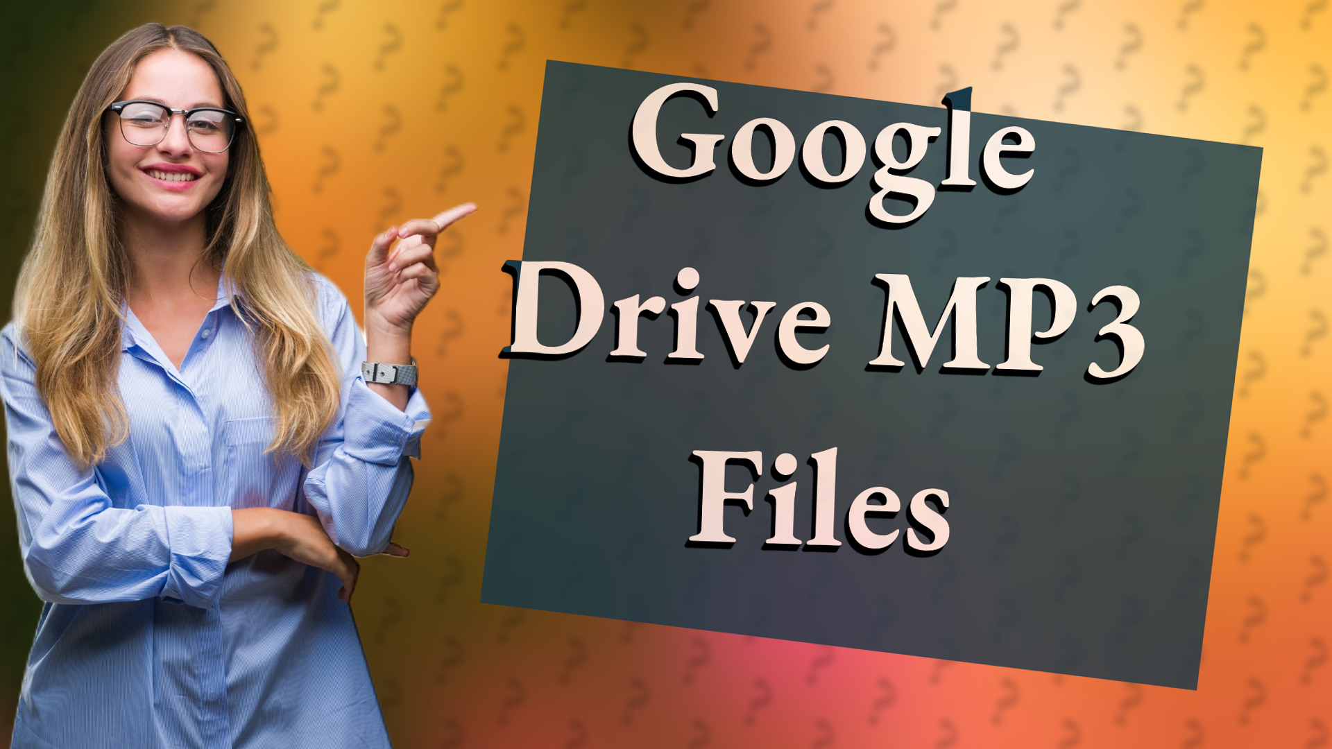 Google Drive MP3 Files