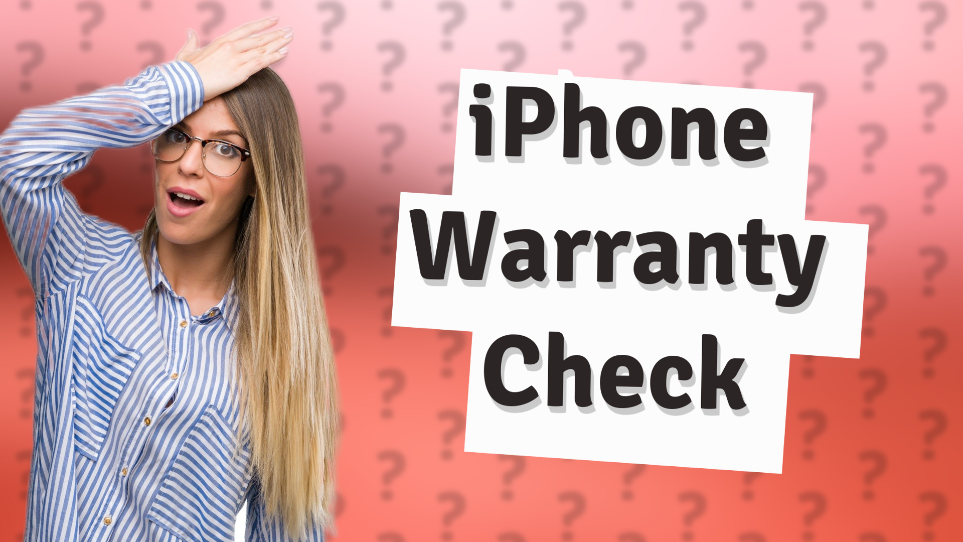 iPhone Warranty Check