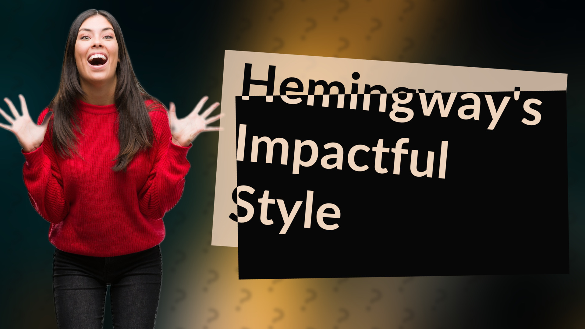Hemingway's Impactful Style