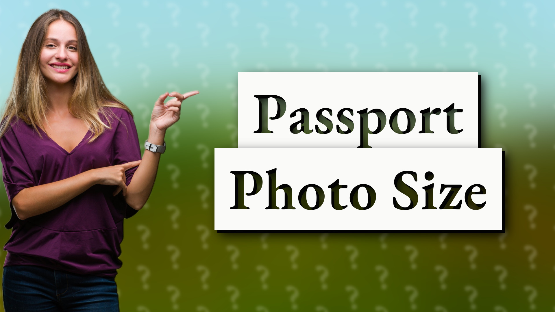 Passport Photo Size