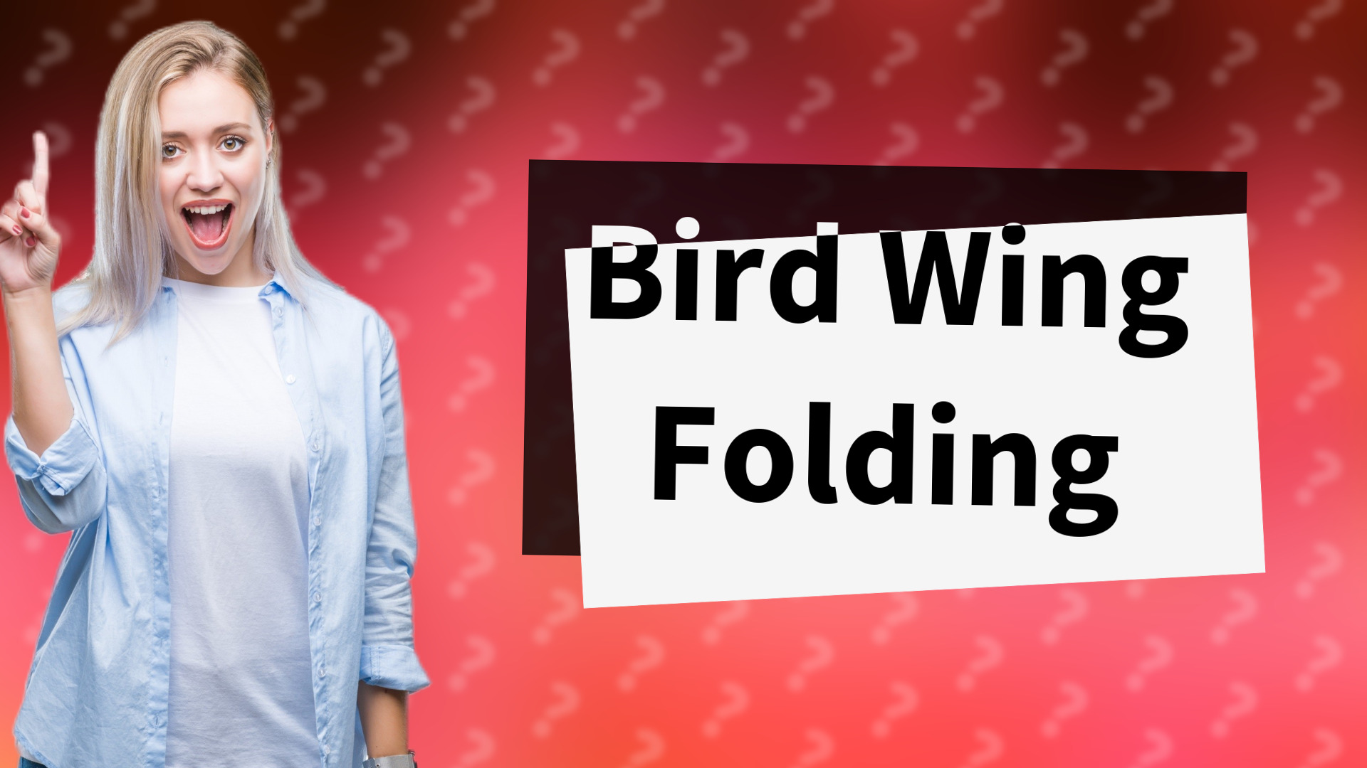 Bird Wing Folding