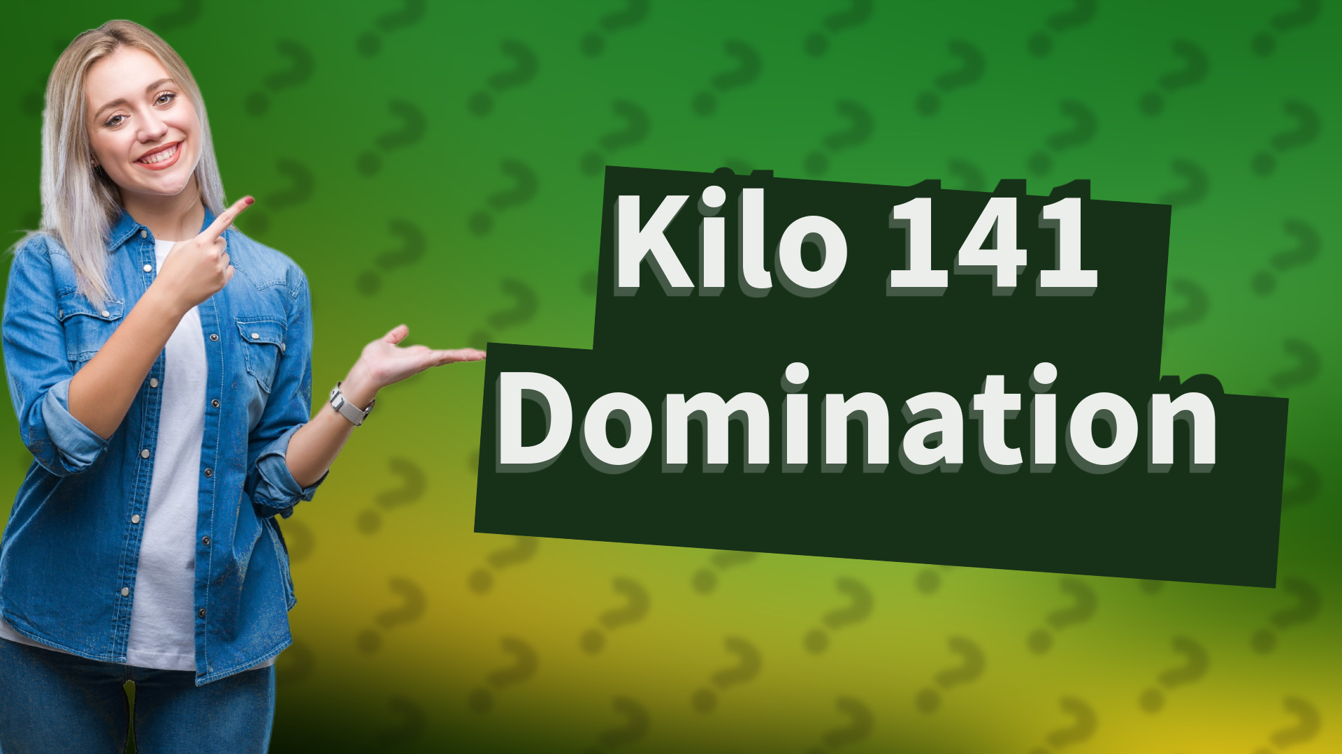 Kilo 141 Domination