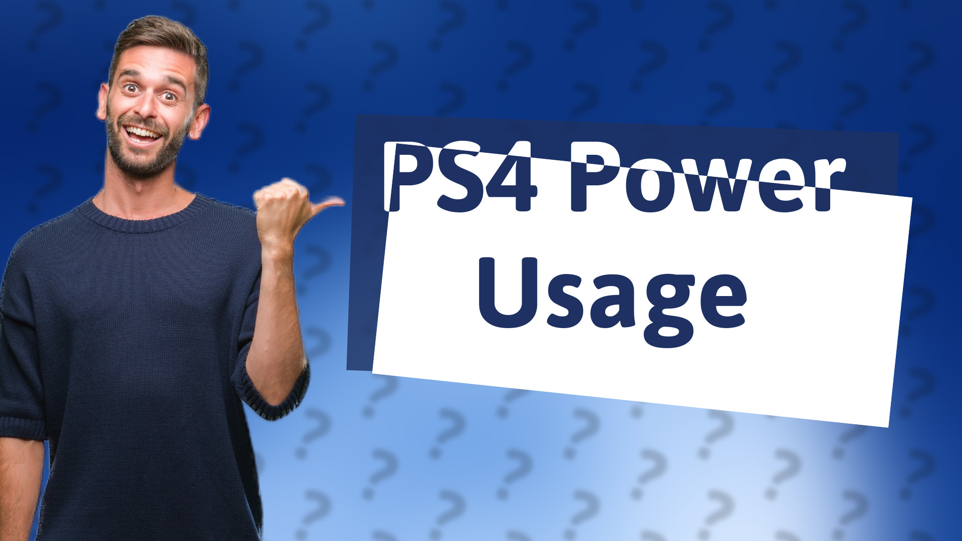 PS4 Power Usage