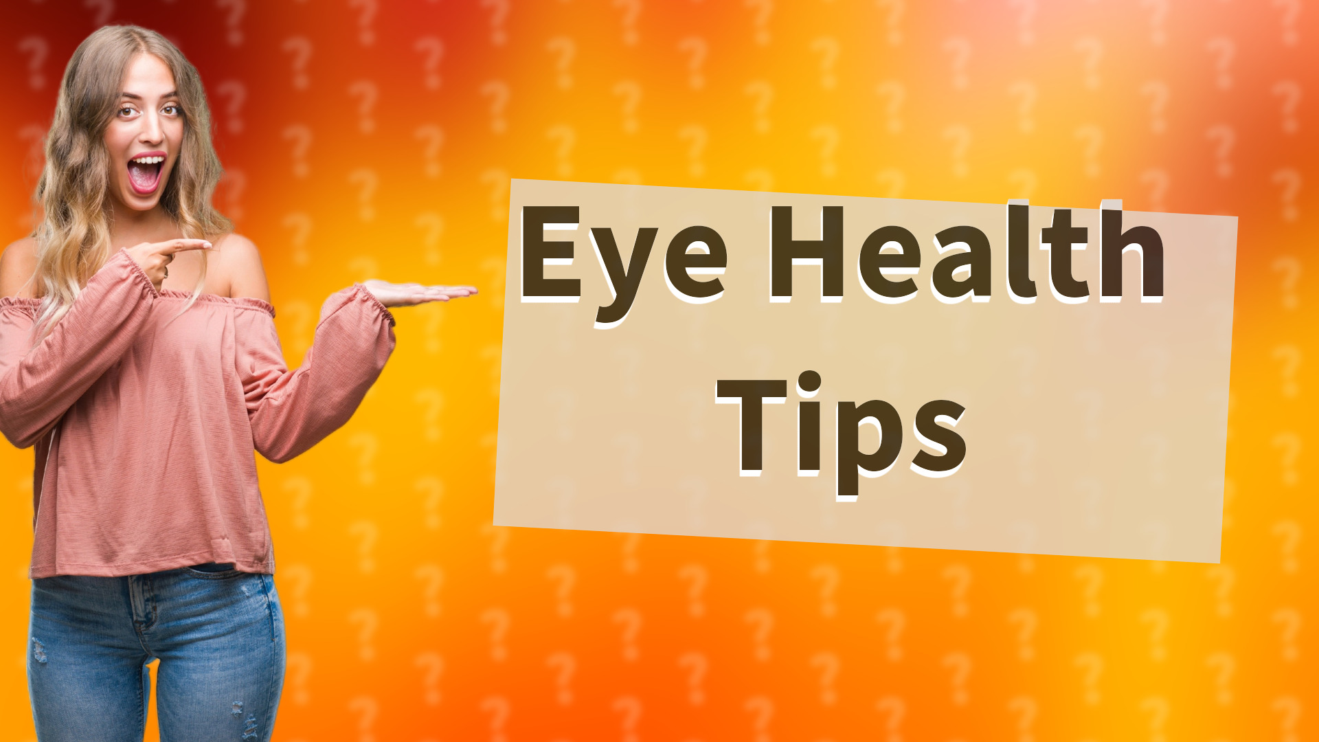 Eye Health Tips